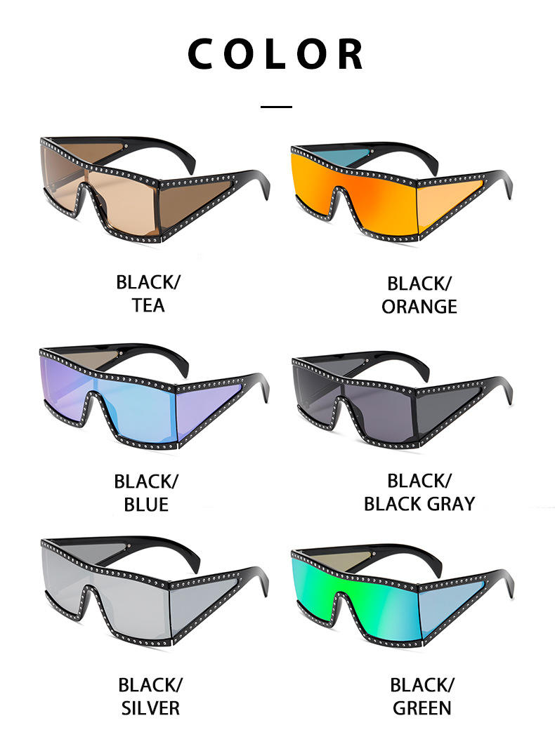 نظارات نساء للسيدات نظارة شمسية نسائية عتيقة ذات أعلى مسطح حفلات المهرجانات نظارات جميلة وأنيقة على مناسبة لفستان الشاطئ والحفلات ذات الطابع الخاص معدني لامع بأحجار راينستون يوتوبيا - عدسات عاكسة