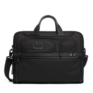 حقيبة لابتوب Alpha2 حقيبة لابتوب تنظيمية قابلة للتوسيع  أسود – 17 بوصة مع حزام كتف مبطن – جودة عالية راقية فاخرة - حقيبة لابتوب واغراض Luxury خفيفة، متينة، وأنيقة للجنسين  (TU9-B139)