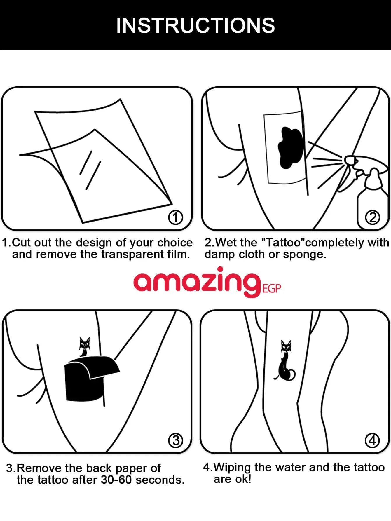 ستيكر لاصق للوجه ملصق تاتو مؤقتملصقات وشم وجه منمش تصميم ملصق النمش للنساء والفتيات للحفلات | تاتو مؤقت تاتوه تاتوه وجه تاتوه_للجسم ملصق النمش وشم | amazingEGP