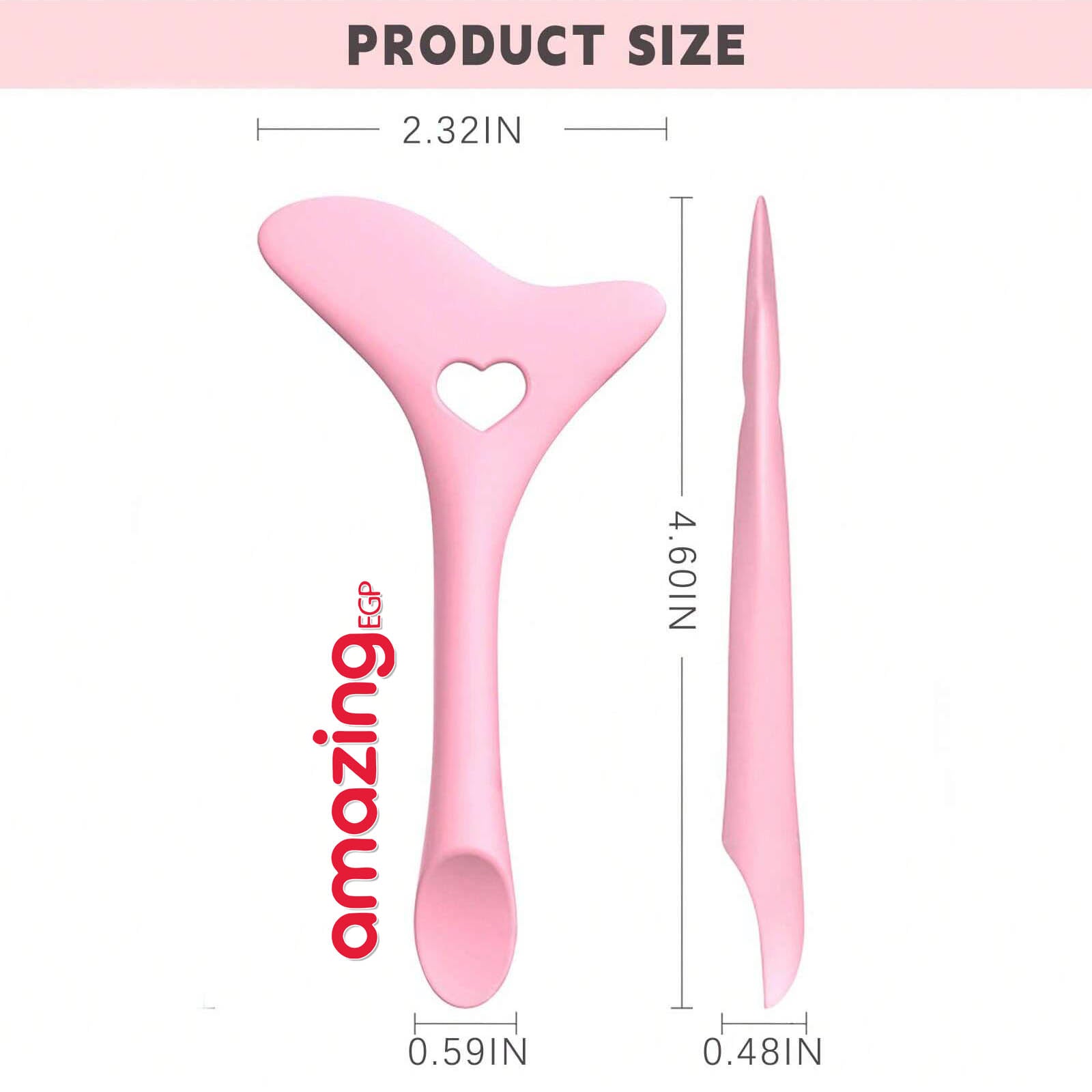 قالب مرسم آيلاينر سيليكون متعدد الوظائف – أداة مساعدة لرسم الآيلاينر وتظليل العيون وتحديد الشفتين والحواجب، قابلة لإعادة الاستخدام ومقاومة للماء