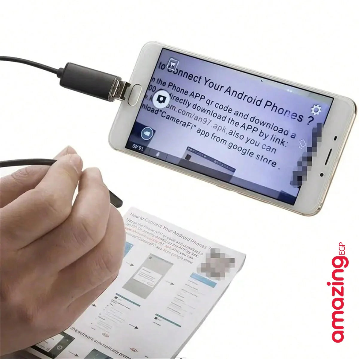 كاميرا فحص أنبوبية طويلة السلك لأجهزة أندرويد مقاومة للماء مع إضاءة مناسبة للتفتيش الداخلي بقطر صغير 7 مم تدعم OTG وUVC للهواتف الذكية وأجهزة الكمبيوتر تعمل عبر USB وأندرويد فقط | المنزل بوريسكوب تجسس ديكور ديكور_منزل ساعات_ذكية ساعة بكام عداد الخطى كامير