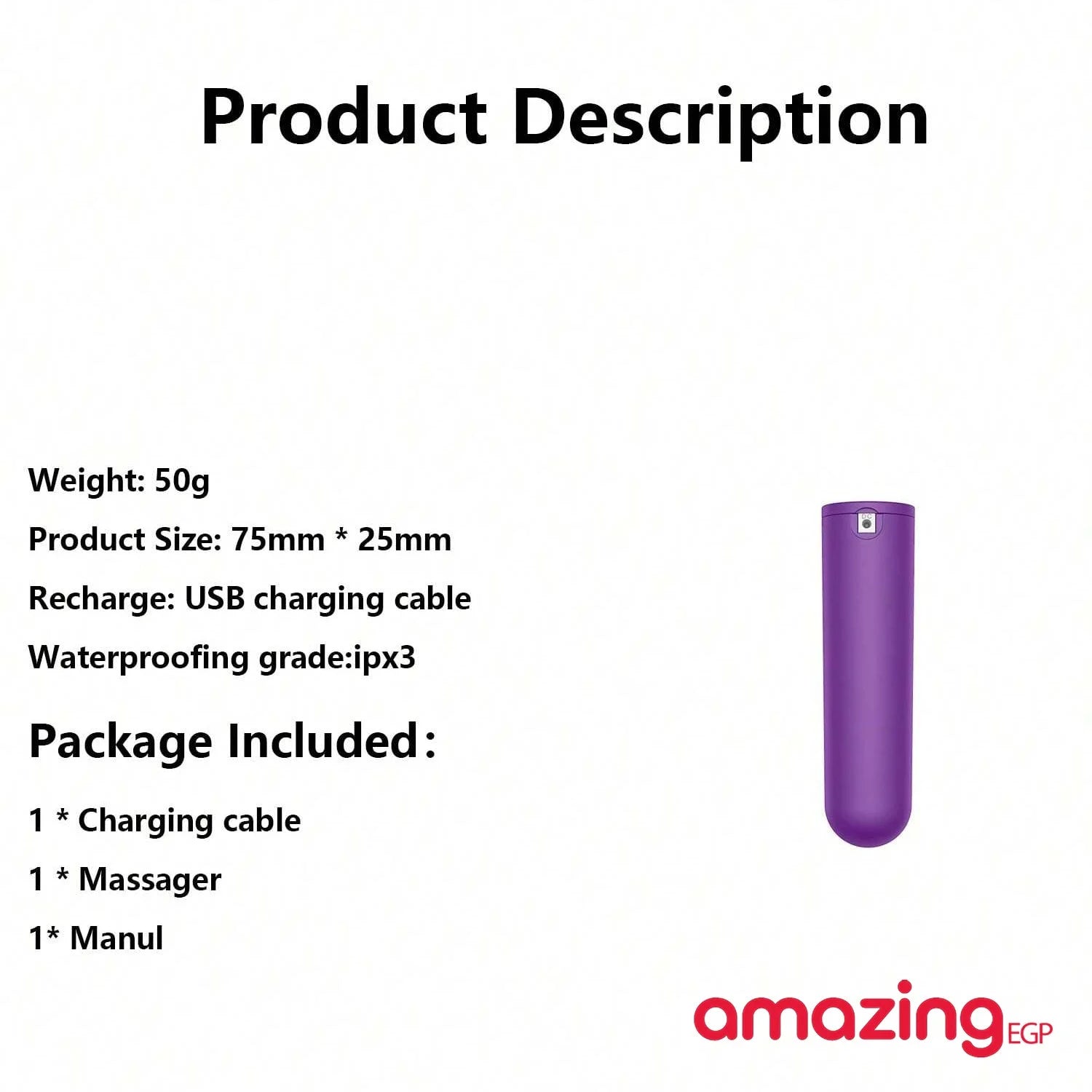 جهاز تدليك صغير الحجم مهتز 1قطعة تدليك الوجه بسرعة عالية 10 وضعيات التحكم في التدليك دعم الشحن تدليك الوجه والعين بعناية تعزيز امتصاص اللوشن بحجم أحمر الشفاه صغير ومحمول | استرخاء الاهتزاز العناية بالوجة العناية_الشخصية تدليك تدليك_الوجه جهاز تدليك | amaz