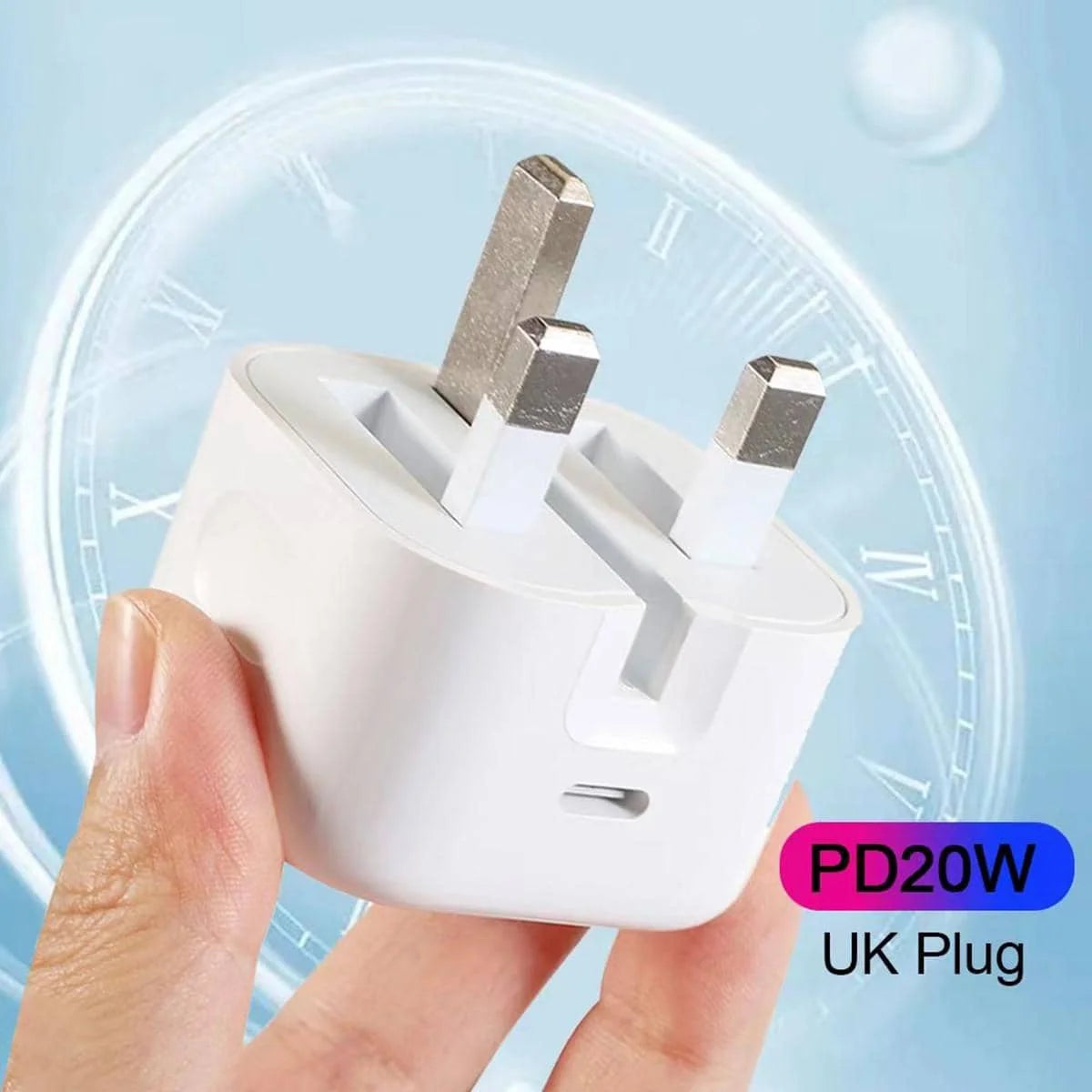 رأس شحن سريع 15 وات وكابل بيانات قطعة واحدة متوافق مع iPhone - راس سلك | apple watch ابل الموبيل ساعة ابل ساعة ذكية شاحن شاحن جوال شاحن ساعة | amazingEGP