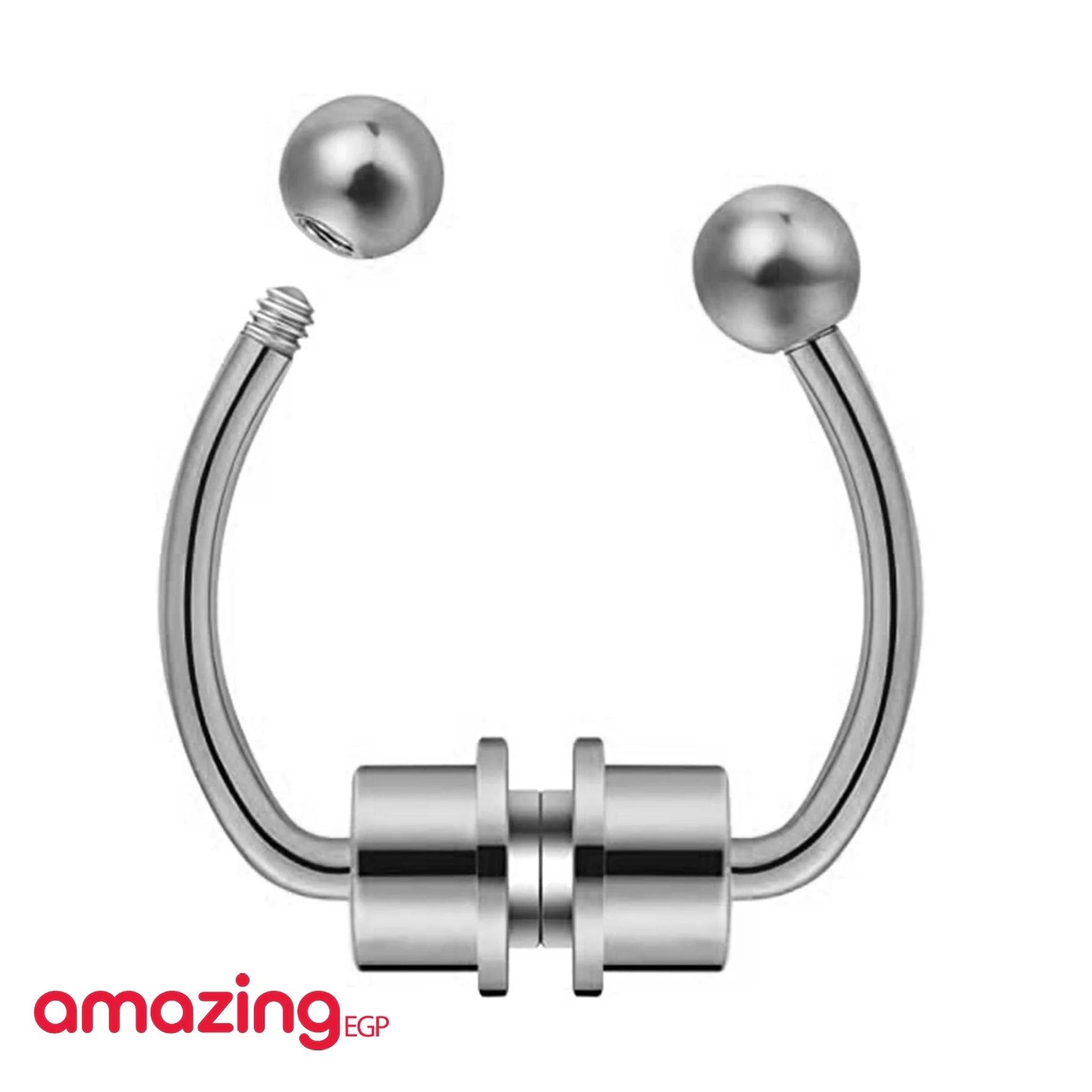 بيرسنج أنف بدون ثقب بدون اخرام من الفولاذ المقاوم للصدأ لا تسبب الحساسية لا حاجة للخرم مكعب زركونيا مزخرف بزهر حلية أنف نحاس كريستال البونك غير مثقوبة للرجال والنساء تثبت بدون ثقب او خرم | Copper Nose Cuff Copper اقراط انف بدون ثقوب بدون خرم بيرسنج بيرسنج