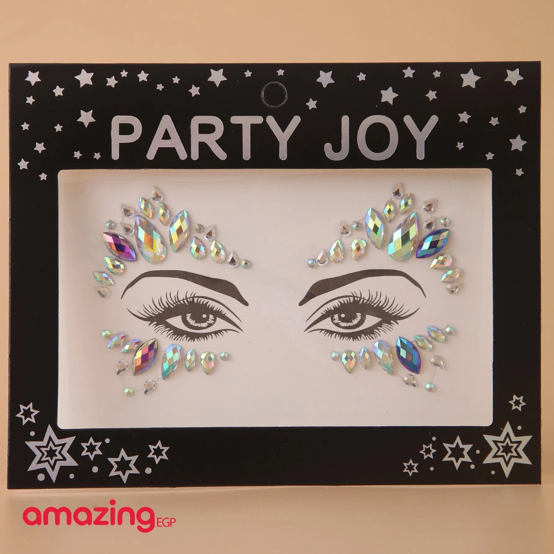 الوشم الكريستالي جواهر أحجار الراين ملصقات أحجار كريمة للجسم تاتو مؤقت عيون لتزيين الاظافروالوجه حفلات الهذيان ملصقات وجه انيقة للنساء S5258-1 | تاتو مؤقت تاتوه تاتوه وجه تاتوه_للجسم | amazingEGP