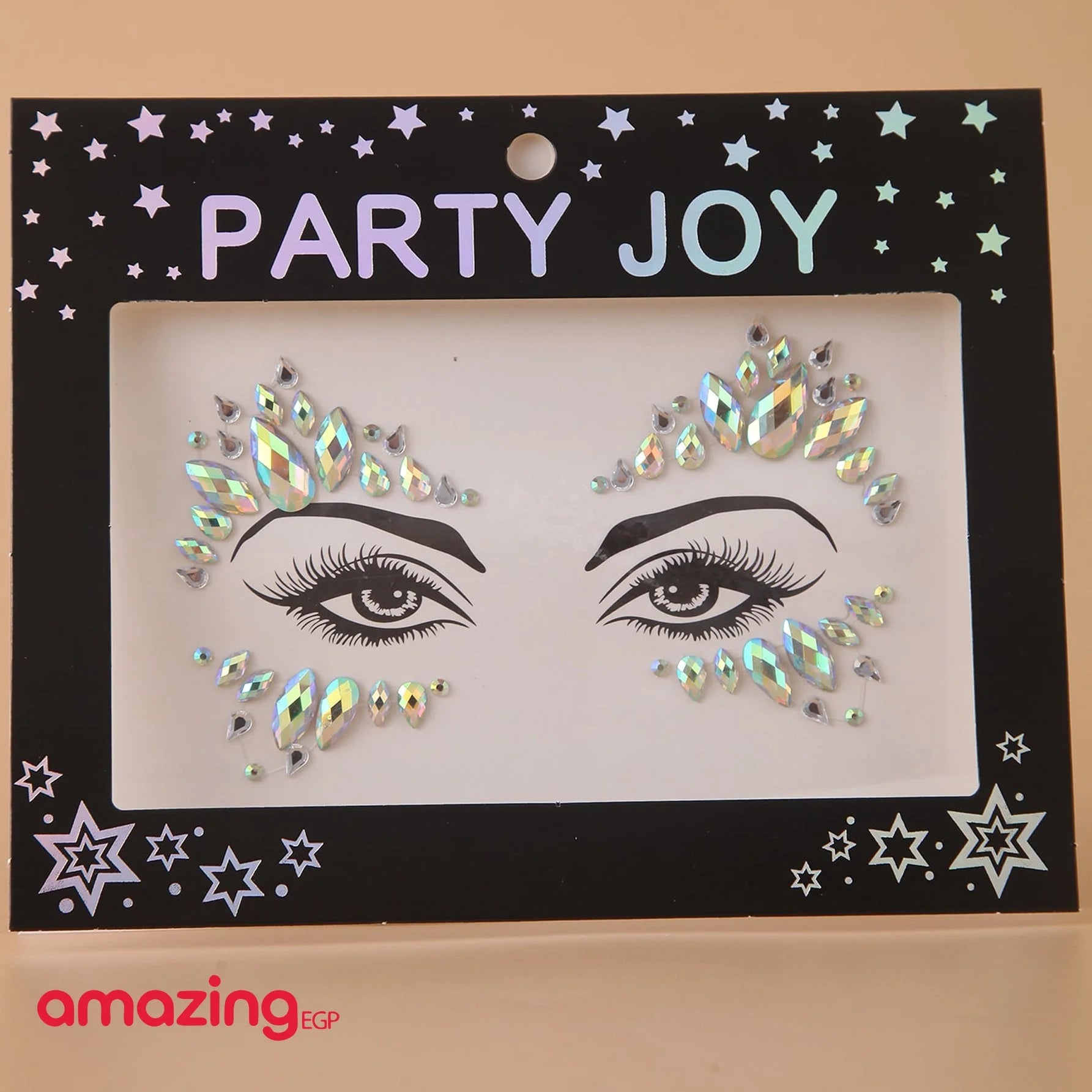 الوشم الكريستالي جواهر أحجار الراين ملصقات أحجار كريمة للجسم تاتو مؤقت عيون لتزيين الاظافروالوجه حفلات الهذيان ملصقات وجه انيقة للنساء S5258-2 | تاتو مؤقت تاتوه تاتوه وجه تاتوه_للجسم | amazingEGP