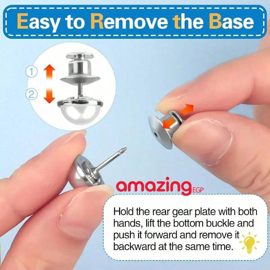 مشبك شدّ خصر للجينز قابل للتعديل – أزرار خصر فورية بدون خياطة، طقم 2 للبناطيل والتنانير | أبيض