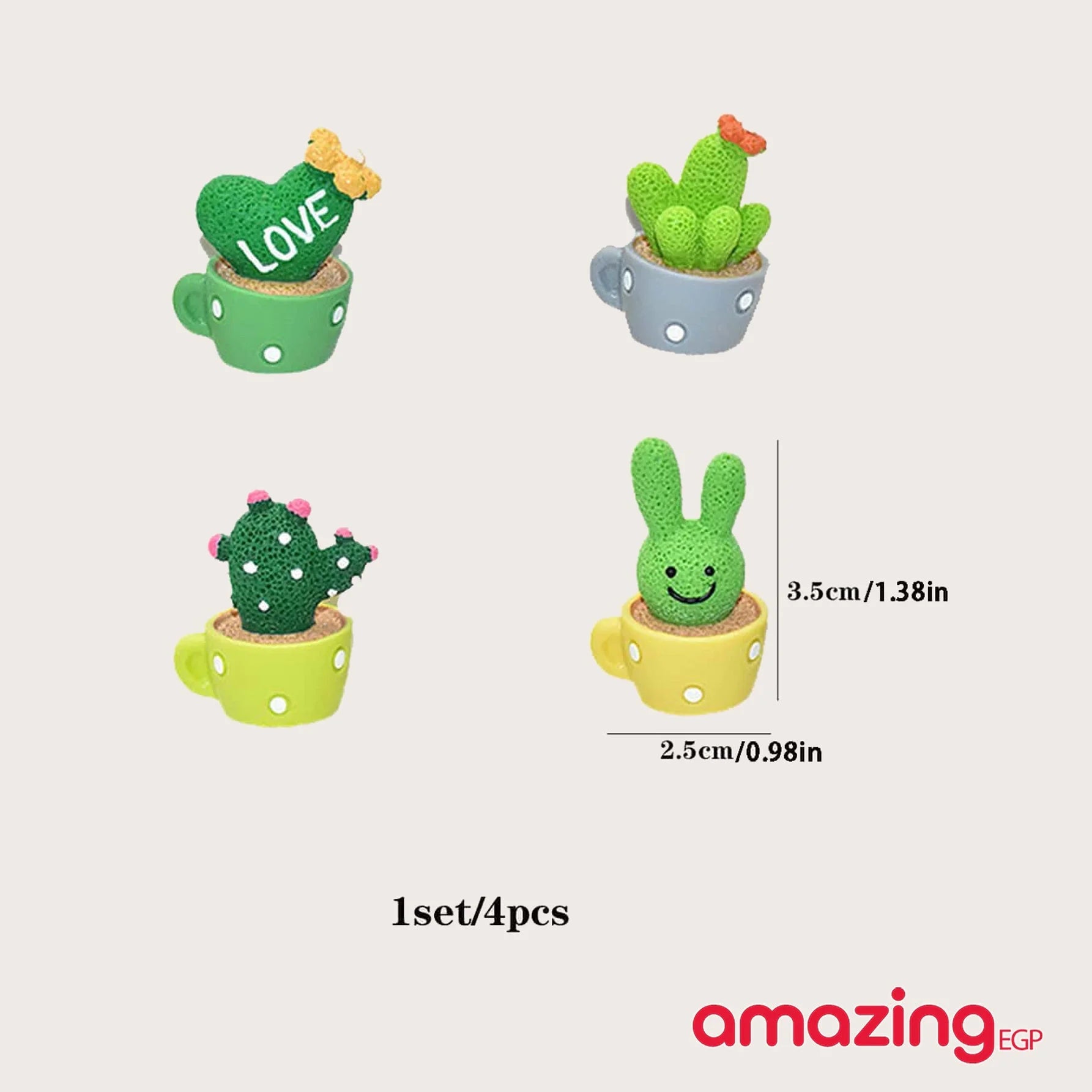 ديكورات لوحة القيادة الداخلية للسيارة فن النباتات المحفوظة بوعاء صغيرة - 4 قطع | تمثال تمثال حب تمثال مكتب تنظيف_السيارة زوجين سيارات سيارة لوازم سيارة هدايا هدية | amazingEGP