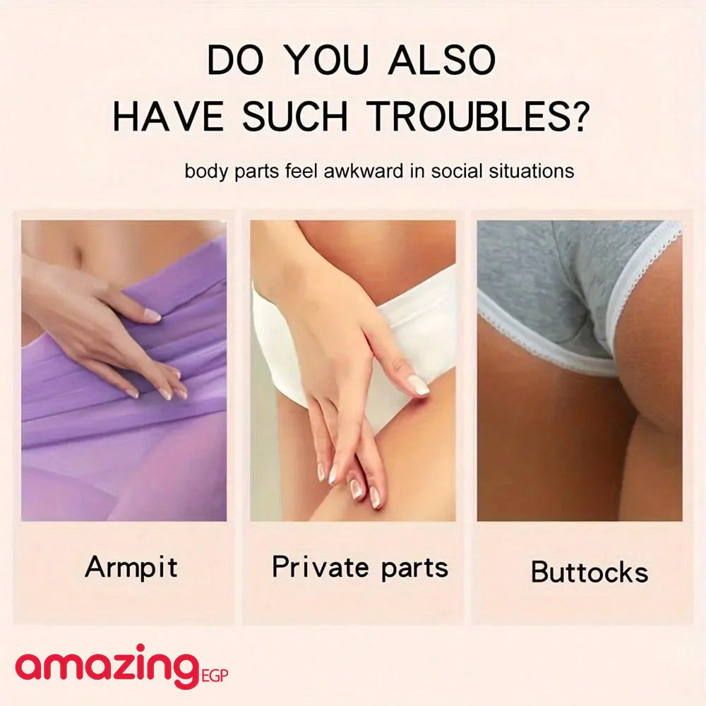 كريم العناية والتفتيح بالأعضاء الخاصة ومنطقة البكيني يحتوي على فيتامين سي ونياسيناميد وخلاصة الجوزة الآسيوية وعرق البخاخ للأعضاء الخاصة وتحت الإبط والمفاصل والأرداف وجلد الفخذ | اسود الابط الباط البقع الداكنة البيكيني المناطق الحساسة تفتيح الباط تفتيح ال