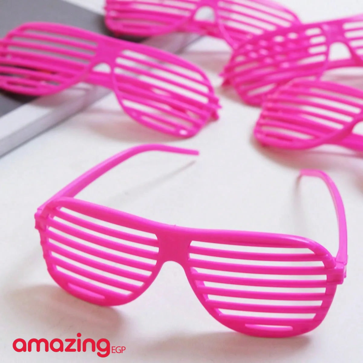 النظارات الشمسية للحفلات المزخرفة باللون الأحمر الوردي للبالغين والأطفال نظارات مضحكة نظارات ديسكو جديدة  لصيف الشاطئ وحفلات أعياد الميلاد وحفلات- روز أحمر | النظارات حفالات حفالات موسيقية حفلات حفلات_عيد_الميلاد رووك فلامنغو نظارات نظارات حفلات نظارات دي