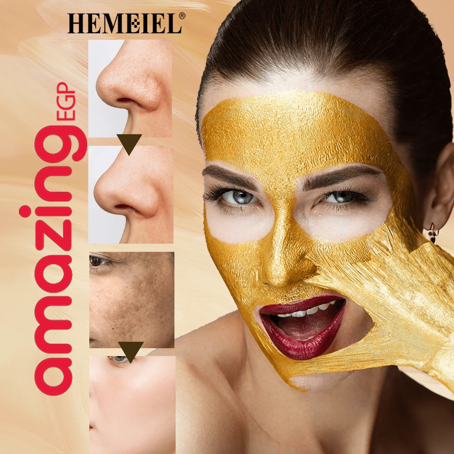 مقشر ذهبي عيار 24 قيراط مقشر للوجه والجسم بالملح بخصائص مضادة للشيخوخة يزيل خلايا الجلد الميتة يقلل التجاعيد منظف المسام مقشر استحمام للرجال والنساء قناع وجه ذهبي | SHEGLAM shein الشيخوخة ايشادو حاجب حواجب شى ان شى كلام ظل عيون فرشاة قناع ذهب قناع غسول وج