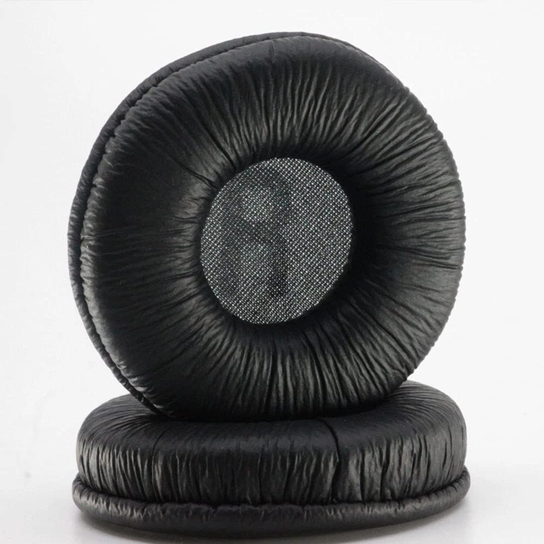 وسادات أذن بديلة لسماعات الرأس JBL  |  JR300، JR300BT، T450BT، T500BT، Tune 500، Tune 500BT، Tune 510BT، Tune 520 - — جلد بروتين + إسفنج ميموري فوم (أسود)