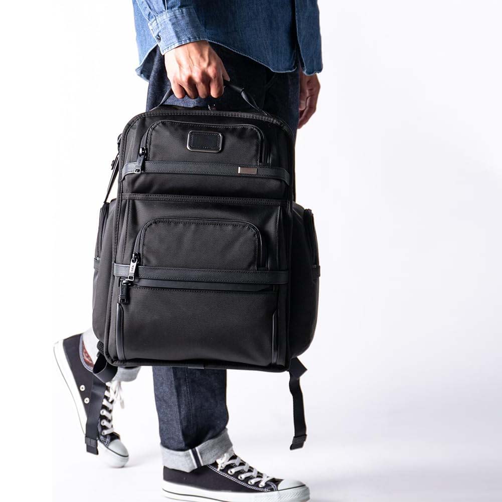 حقيبة ALPHA 3 Brief Pack شنطة ظهر للابتوب – جودة عالية راقية فاخرة - حقيبة لابتوب واغراض Luxury خفيفة، متينة، وأنيقة للجنسين