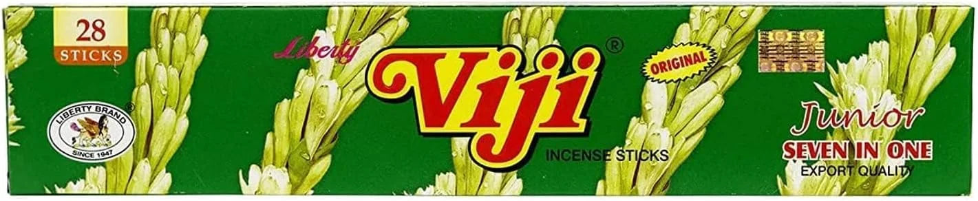 مجموعة أعواد بخور فيجي Viji الاصلي الهندي مزيج منعش من سبعة عطور مختلفة - 7 في 1 مكونة من 28 قطعة | المنزل بخور بخور مستورد بخور هندي حامل بخور حامل عود ديكور رائحة المنزل عود عيدان بخور مبخرة مركب | amazingEGP