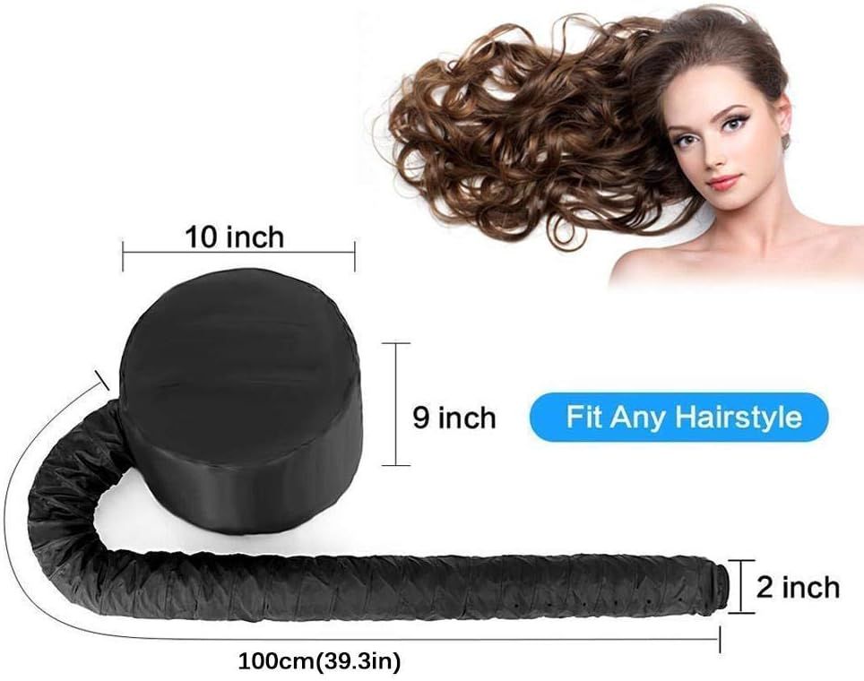 قبعة بونيه مجفف النفخ مع مجفف الشعر لتصفيف الشعر والتكييف العميق وتجفيف الشعر - العناية بالشعر