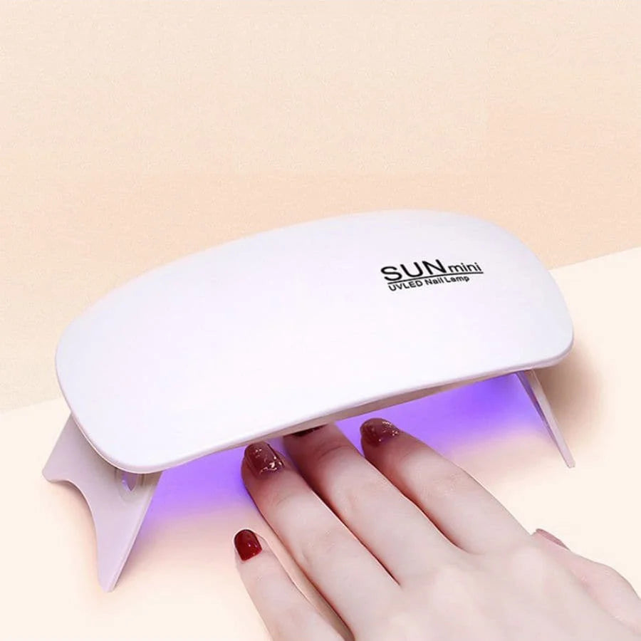 USB ميني ماوس LED للأظافر آلة تجفيف الأظافر بالأشعة فوق البنفسجية للأظافر مصباح LED محمول للأظافر 6 وات مصباح جل مجفف الأظافر للنساء والفتيات مانيكير - لون ابيض | أظافر اضافر اظافر قصيرة اظافر مستعارة الاظافر العناية بالأظافر العناية بالاظافر العناية بالق
