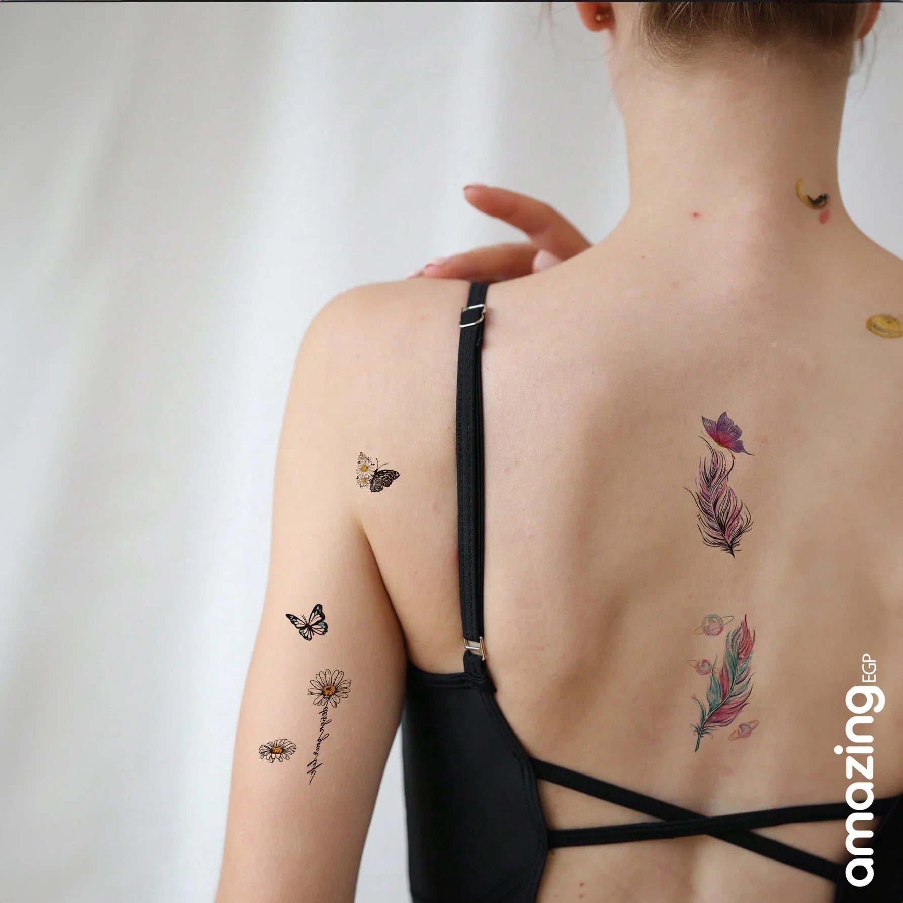 تتوهج في الظلامملصق وشم طقم 6 شيت فرشات نمط كوكب وشم يمكن التخلص منه للنساء لامع ضد للماء مع عطر منعش تصميم و يدوم طويلا لطيفة ملصقات الوشم بالغ حقيقي رائد فضاء للنساء و بنات | تاتو مؤقت تاتوة مضيئ تاتوة وردة تاتوه تاتوه وجه تاتوه_للجسم ملصق وشم وشم