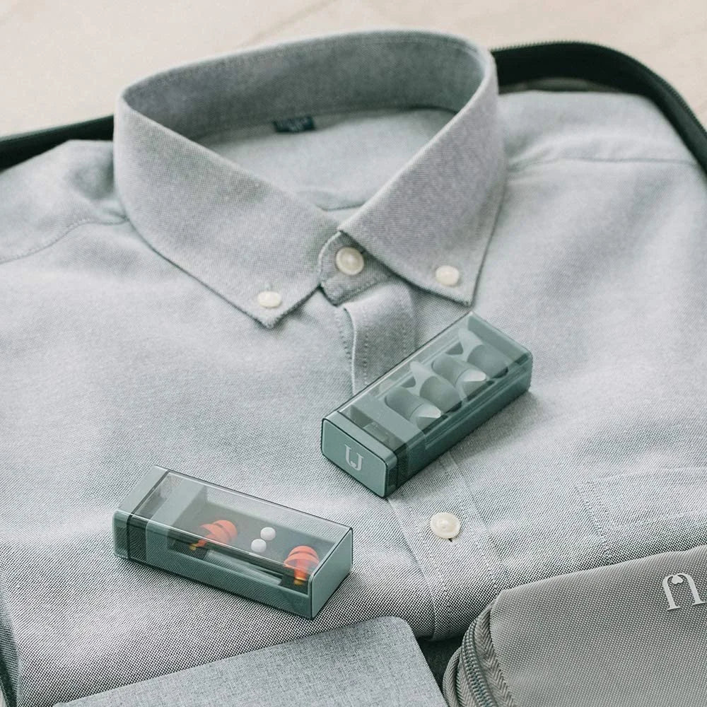 سدادات اذن مانعة للضوضاء سدادات اذن قابلة لاعادة الاستخدام مع حافظة تخزين مثالية للنوم والشخير والسباحة | السفر الشخير الضوضاء سدادة سدادة اذن عزل صوت للسباحة لنوم مريح لوازم السباحة نوم مريح | amazingEGP