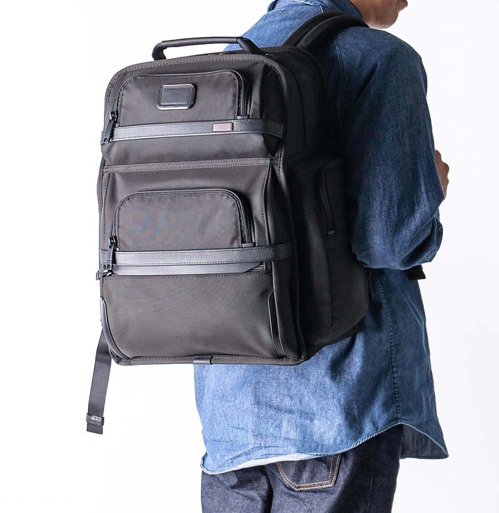 حقيبة ALPHA 3 Brief Pack شنطة ظهر للابتوب – جودة عالية راقية فاخرة - حقيبة لابتوب واغراض Luxury خفيفة، متينة، وأنيقة للجنسين