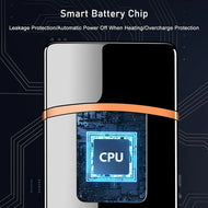 ولاعة الكترونية ولاعة كهربائية مقاومة للرياح وقابلة لاعادة الشحن بمنفذ USB مع مستشعر ذكي لبصمات الاصابع اشعال مزدوج الجانب ولاعة بدون لهب بمؤشر طاقة ابداعي اسود | اشعال نار تدخين سجاير ولاعة ولاعة قابله للشحن | amazingEGP