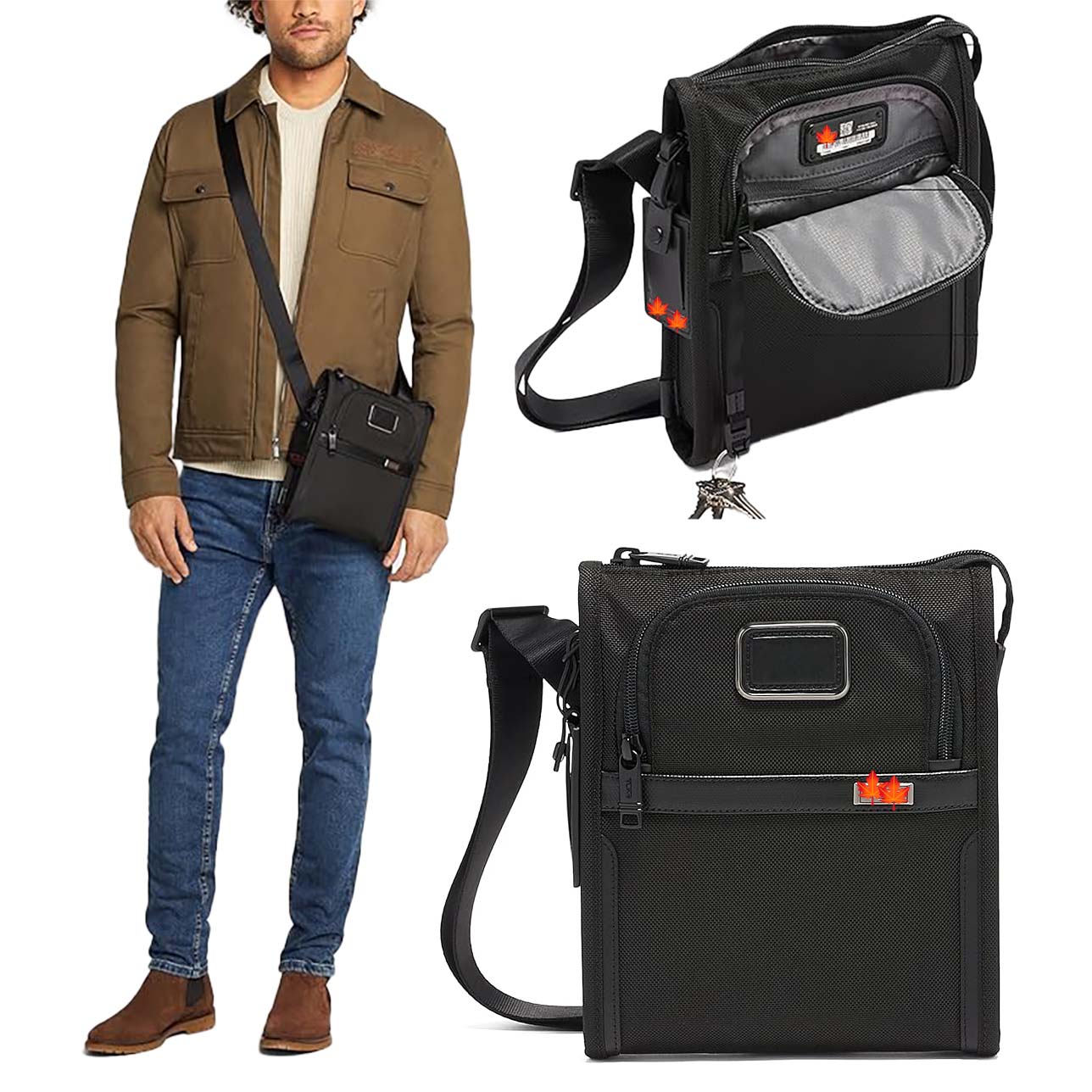 حقيبة Alpha المحمولة الشهيرة – جودة عالية راقية فاخرة - Luxury خفيفة، متينة، وأنيقة للجنسين