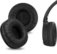 وسادات أذن بديلة لسماعات الرأس JBL  |  JR300، JR300BT، T450BT، T500BT، Tune 500، Tune 500BT، Tune 510BT، Tune 520 - — جلد بروتين + إسفنج ميموري فوم (أسود)