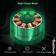 مسدس تدليك مصغر محمول لتدليك العضلات العميقة في الجسم مناسب للرقبة الظهر الكتف الخصر والساق قابل لإعادة الشحن بوظائف متعددة وللياقة واليوجا | الاسترخاء الاهتزاز العلاج الطبيعي العناية بالقدم المساج جهاز تدليك حهاز اهتزاز دلك فك العضلات كرة مساج متعة مساج