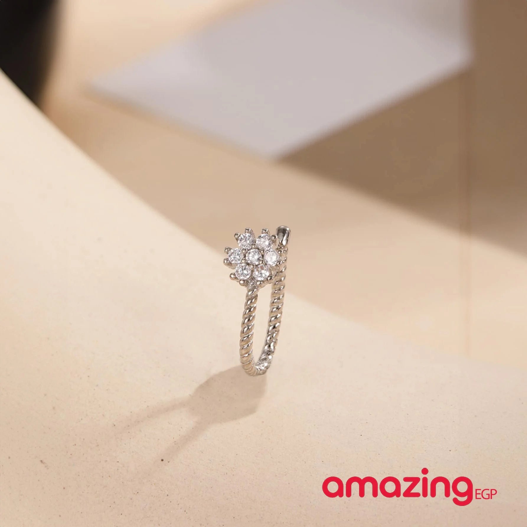 بيرسنج أنف حلقة أنف بدون اخرام من الفولاذ المقاوم للصدأ لا تسبب الحساسية لا حاجة للخرم مكعب زركونيا مزخرف بزهر حلية أنف نحاس كريستال البونك غير مثقوبة للرجال والنساء تثبت بدون خرم | Copper Nose Cuff Copper اقراط انف بدون ثقوب بدون خرم بيرسنج حلقة أنف غير