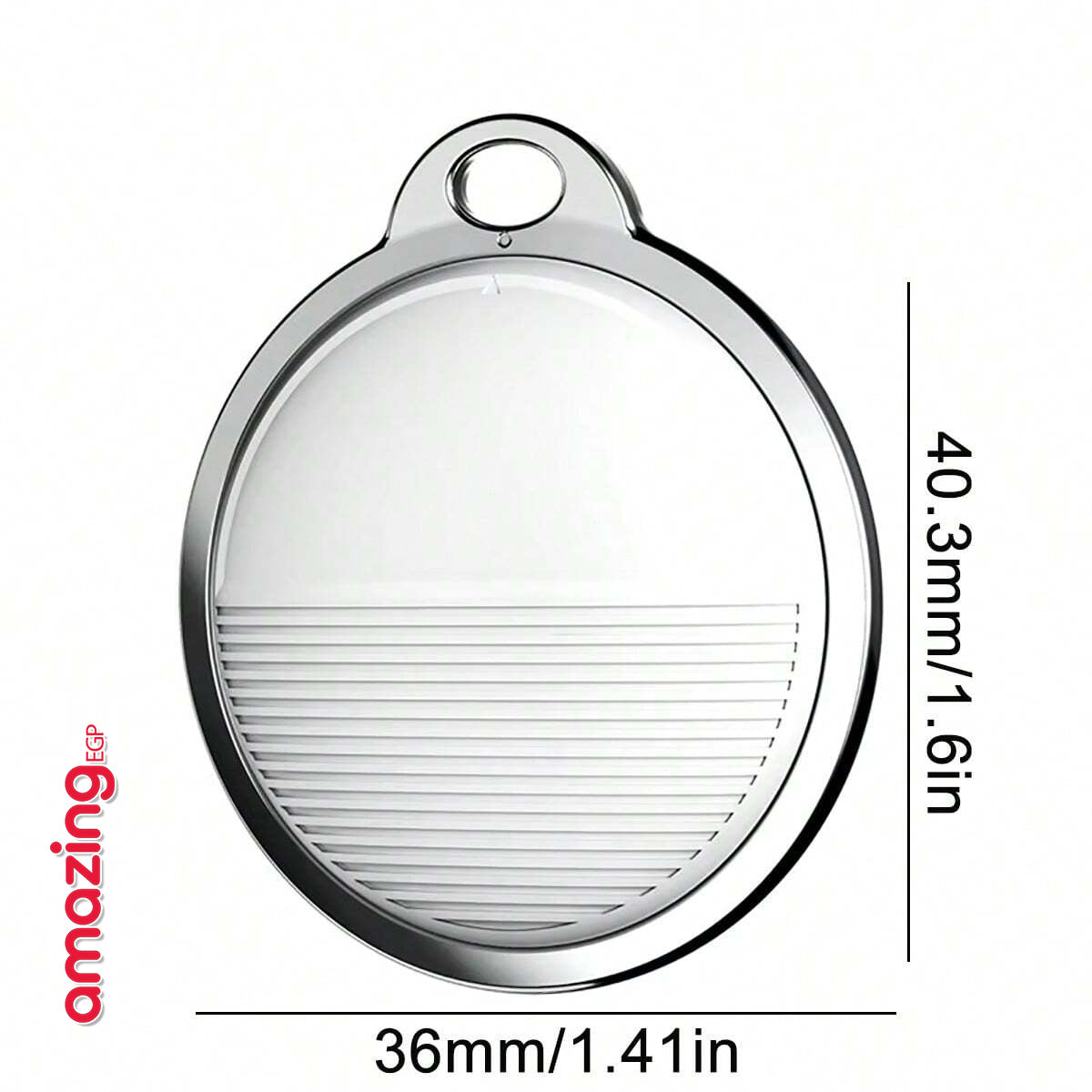 بديل AirTag تتبع موقع عالمي - جهاز تعقب GPS صغير للمفاتيح، المحفظة، الأمتعة، والحيوانات الأليفة، يعمل مع Apple Find My، بطارية تدوم سنتين قابلة للتغيير، ولا يحتاج شريحة - AMZ90