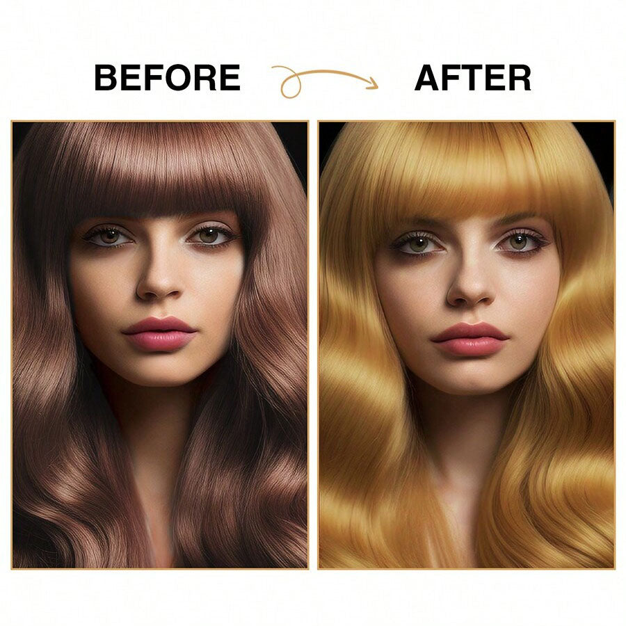 شمع شعر مؤقت للون طويل الأمد من GOIPLE ، كريم صبغة شعر سهل الغسيل ، آمن للبشرة والشعر ، ملون للحية ، عجينة للتصفيف للحفلات اليومية وتنكر الرجال والنساء  | حجم 40 جرام (الذهبي)