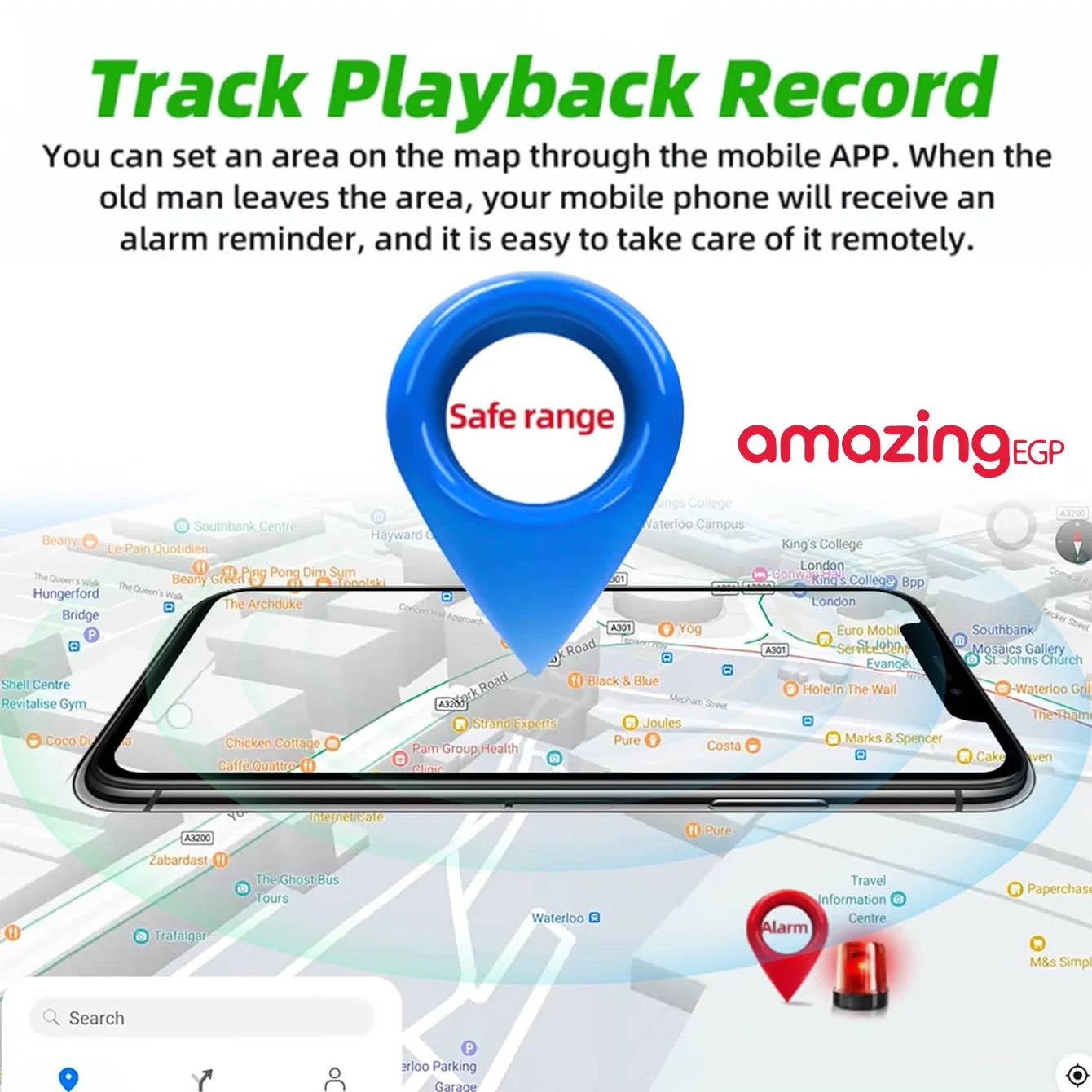 جهاز تعقب مغناطيسي صغير الحجم GF-22 من Amazing Mini تتبع GPS طويل الانتظار تحديد مواقع وتسجيل صوت للمركباتالسياراتالأشخاص إصدار GF-22 | GPS تتبع تجسس تسجيل صوت جهاز تتبع جهاز تجسس جهاز_تتبع حماية الاطفال ضد السرقة مراقبة الاطفال | amazingEGP