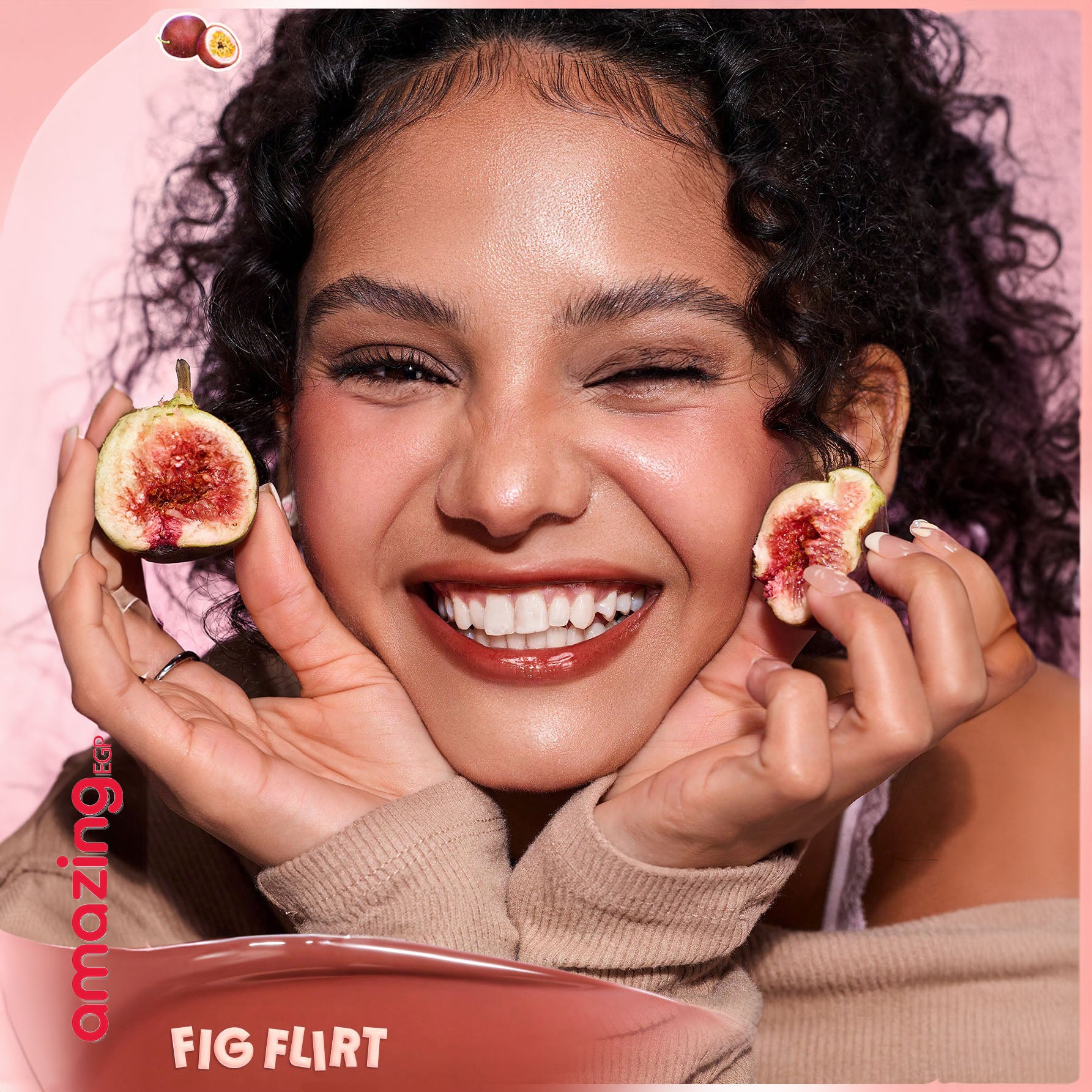 SHEGLAM ملمع شفاه لامع مثالي  بلسم شفاه  Hydra Jelly Pocket – بتركيبة مرطبة ولمسة لامعة | Fig Flirt