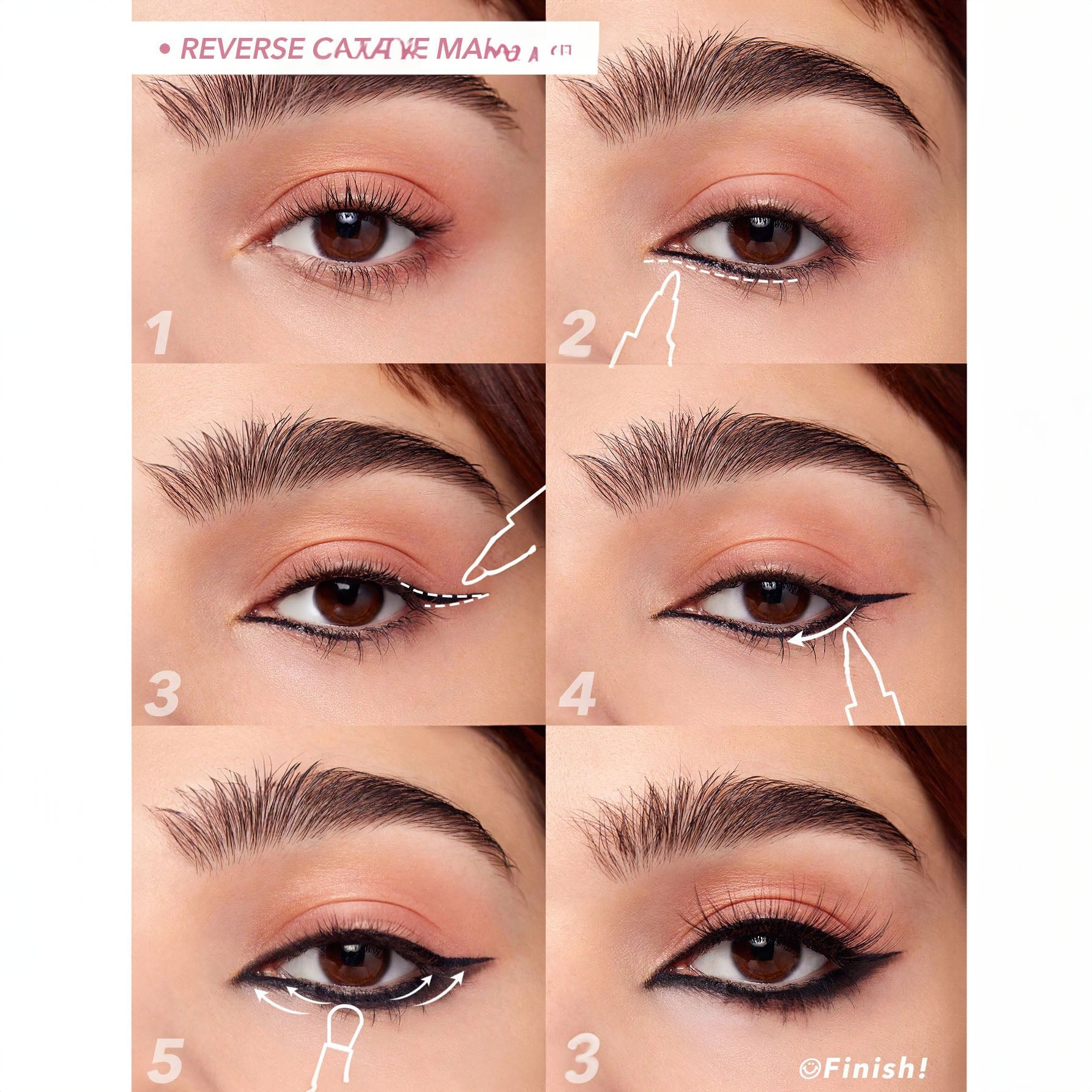 SHEGLAM ايلاينر 2 في 1 قلم تحديد العيون  محدد عيون مزدوج تدوم طويلًا مقاومة للماء ماكياج عطلات - Do It All