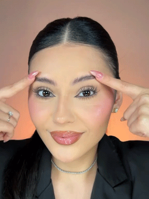 SHEGLAM فرشاة وجيل تحديد الحواجب - لإطلالة طبيعية تدوم طوال اليوم - مقاوم للماء وثابت طويلًا، تركيبة غنية لتحديد الحواجب، مثالي للمكياج - Chocolate