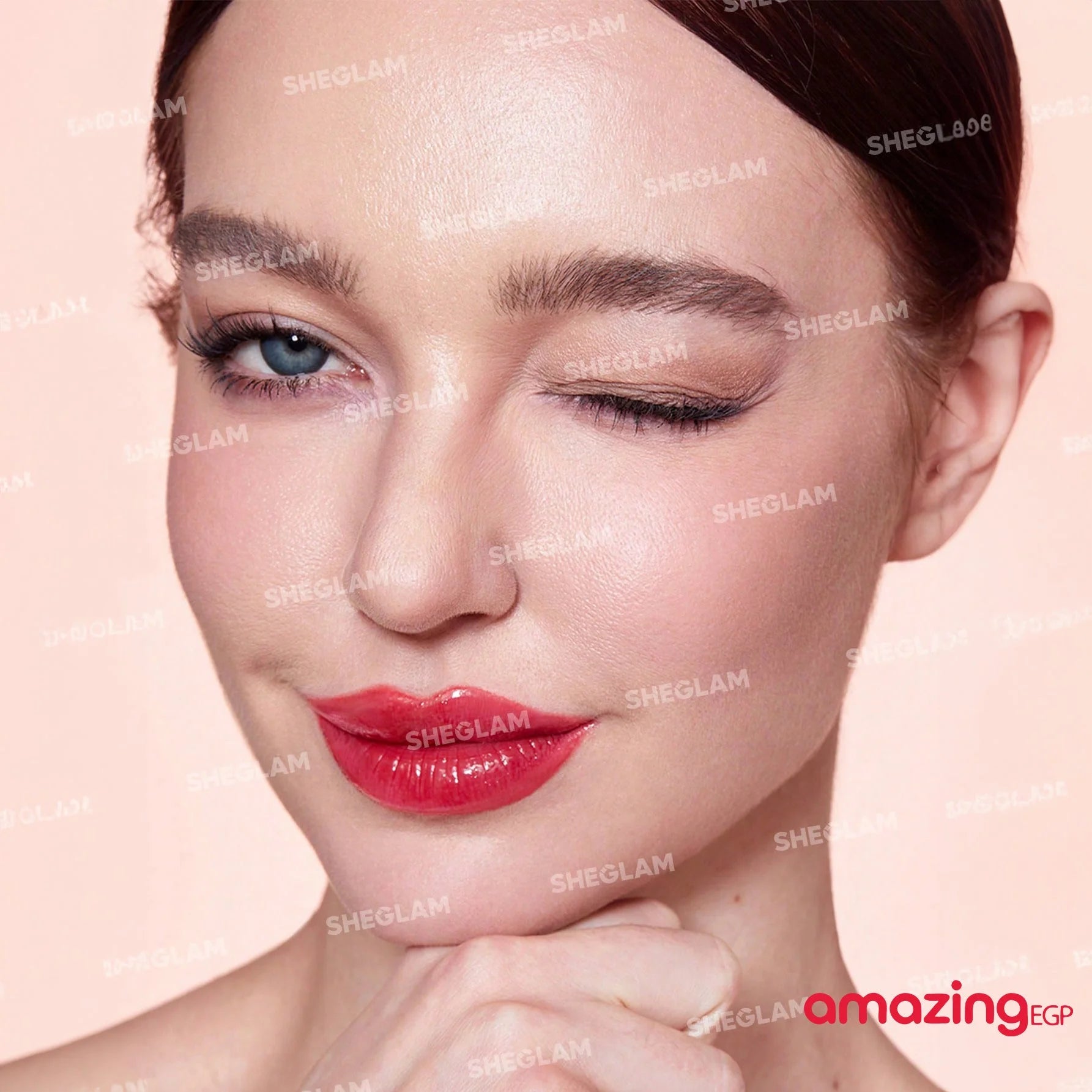 SHEGLAM ملمع شفاه مرطب ومغذي يدوم طويلا ولامع للعناية بالشفاه ملون للعناية بالشفاه  Beauty Sleep | SHEGLAM shein احمر الخدود احمر شفاة ايشادو حاجب حواجب شفاه شفايف شى ان شى كلام ظل عيون فرشاة مستحضرات التجميل مكياج ميكياج | amazingEGP