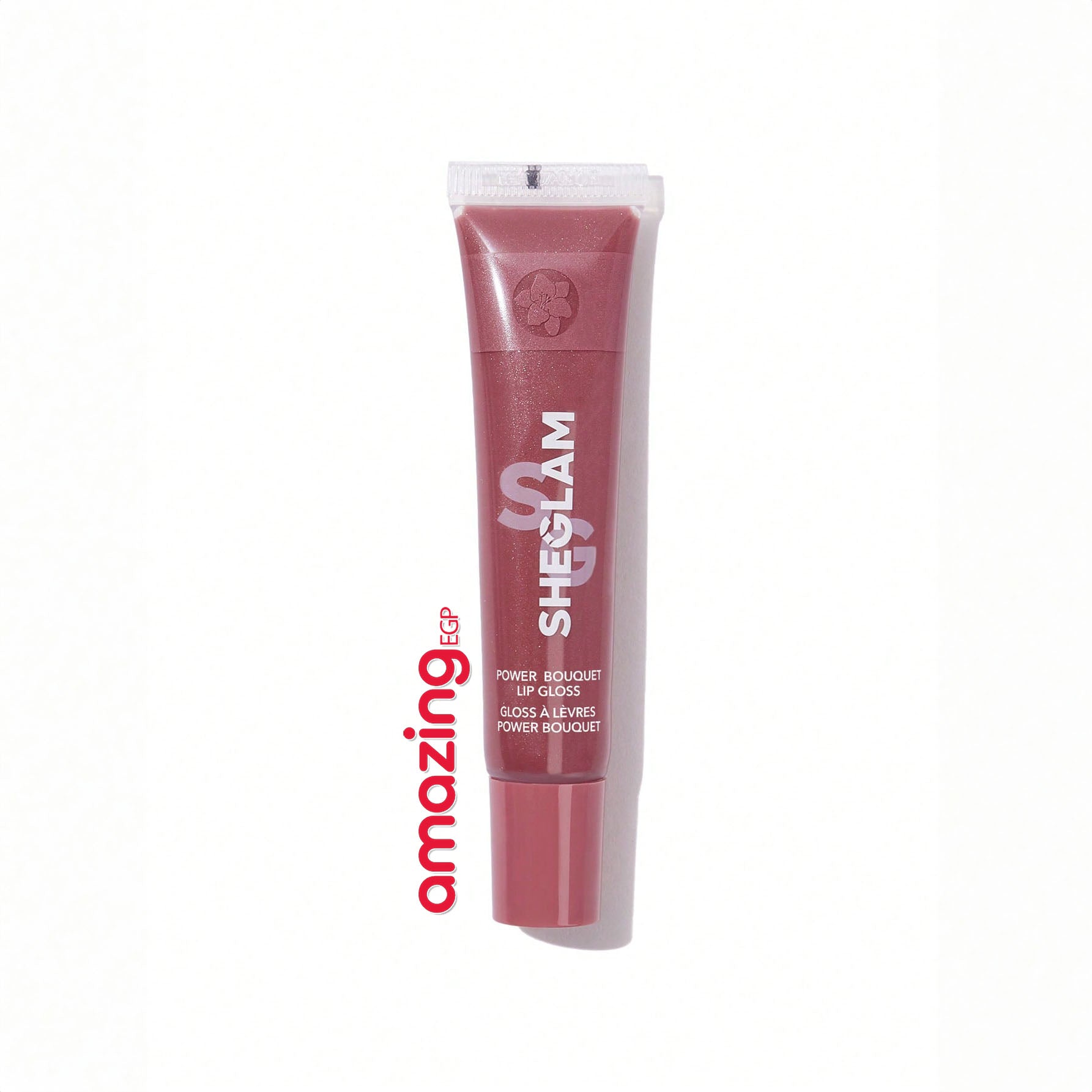 SHEGLAM ملمع شفاه  Power Bouquet لامع مثالي وممتلئ بلون بنفسجي لامع ومرطب وممتلئ ومصل شفاه مغذي وممتلئ غير لاصق وأحمر شفاه بزيت جوز الهند ومستحضرات تجميل الشفاه ومغذي يدوم طويلا |  Freesia