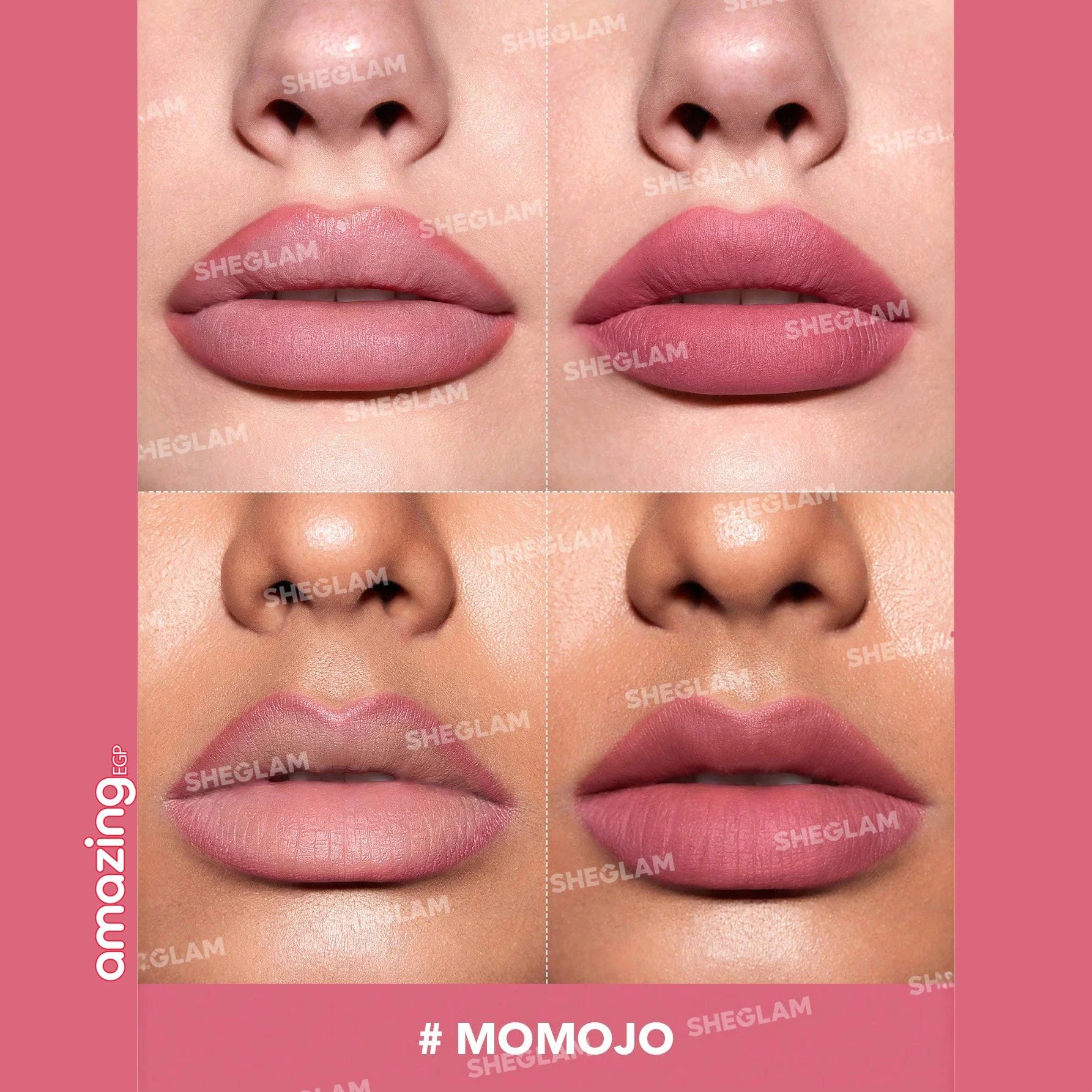 SHEGLAM قلم تحديد شفاه قلم أحمر الشفاه والآيلاينر - يدوم طويلا ومقاوم للماء - محدد الشفاه Momojo | SHEGLAM shein احمر الخدود احمر شفاة ايشادو حاجب حواجب شفاه شفايف شى ان شى كلام ظل عيون فرشاة مستحضرات التجميل مكياج ميكياج | amazingEGP