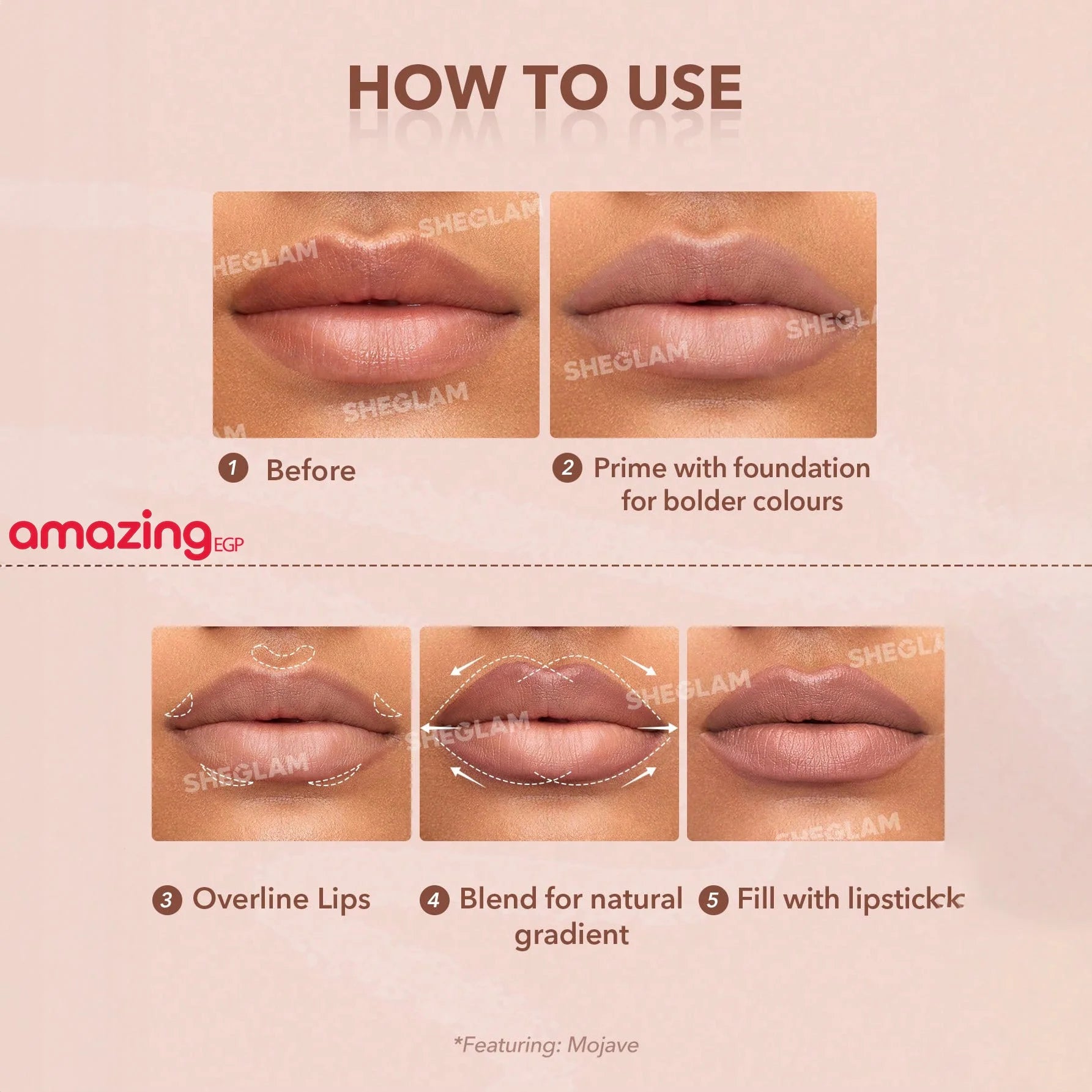 SHEGLAM قلم تحديد شفاه قلم أحمر الشفاه والآيلاينر - يدوم طويلا ومقاوم للماء - محدد الشفاه Momojo | SHEGLAM shein احمر الخدود احمر شفاة ايشادو حاجب حواجب شفاه شفايف شى ان شى كلام ظل عيون فرشاة مستحضرات التجميل مكياج ميكياج | amazingEGP