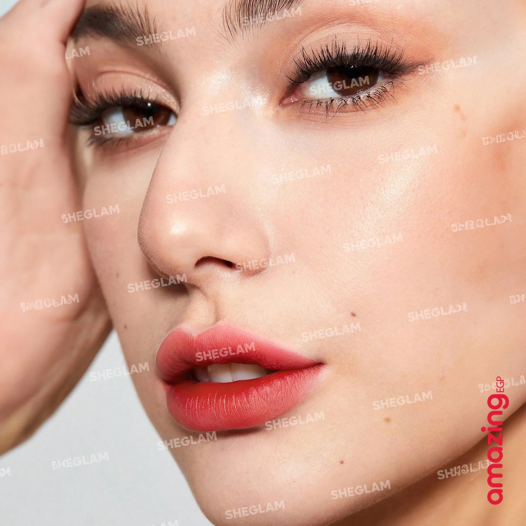 SHEGLAM  صبغة الشفاه بيل توك يدوم طويلا روج صبغة شفاه غير لامعة قابلة للتقشير  ملمع شفاه وشم غير لامع يدوم طويلا صبغة شفاه ملونة غير لاصقة تركيبة مقاومة للماء  - Samesies | SHEGLAM shein احمر الخدود احمر شفاة ايشادو حاجب حواجب شفاه شفايف شى ان شى كلام ظل