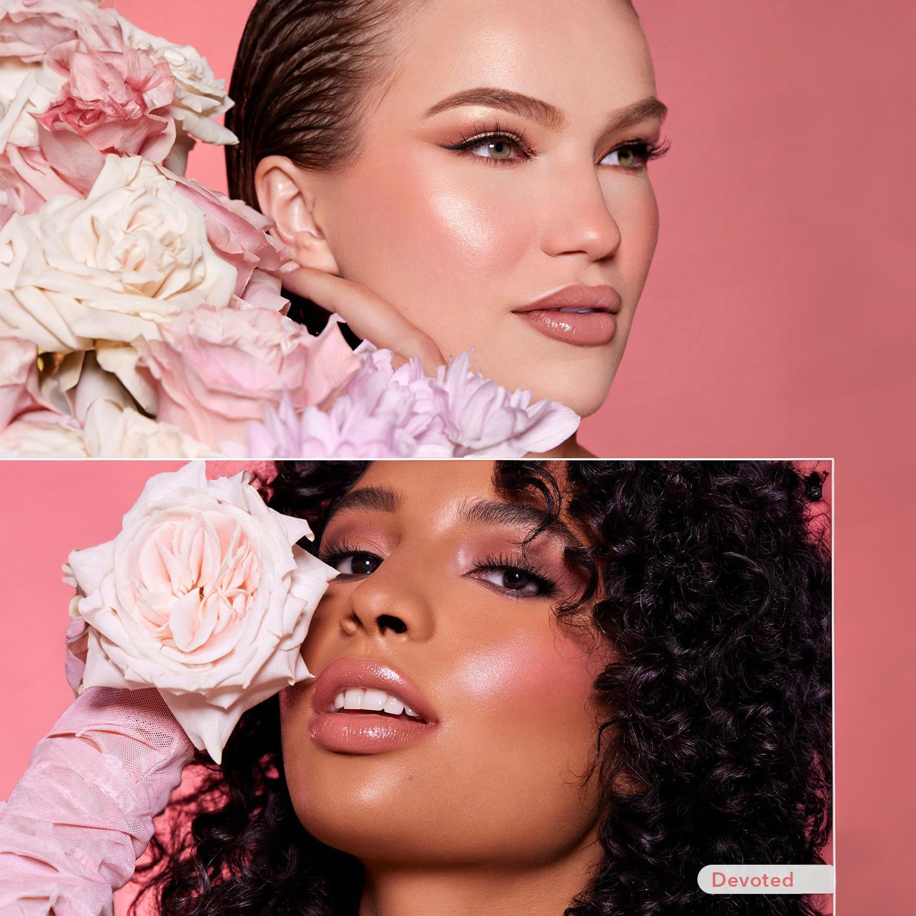 SHEGLAM بلشر سائل للخدين أحمر خدود سائل بلون البرتقالي ، خفيف الوزن، يدوم طويلا، مقاوم للتلطخ، مظهر طبيعي، أحمر الخدود السائل كولور بلوم، لمسة نهائية ندية أحمر خدود سائل - Devoted