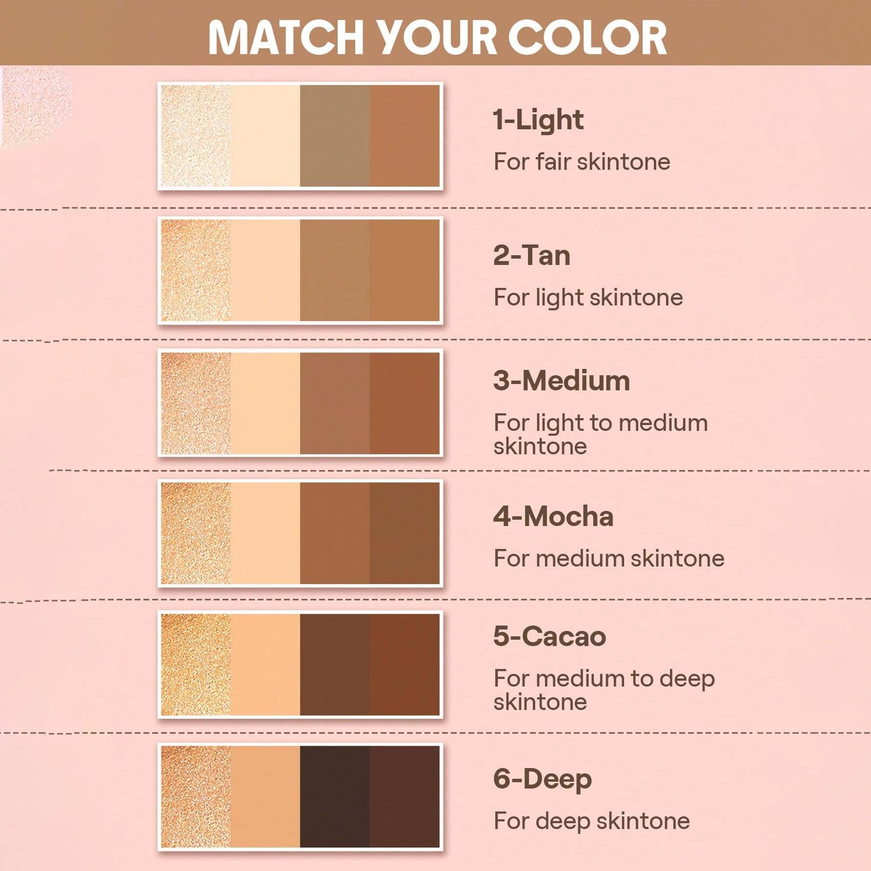 SHEGLAM قلم تحديد الوجه متعدد الألوان-قلم تحديد الوجه متعدد الألوان-غير دهني-يدوم طويلاً-هايلايتر طبيعي-متعدد الاستخدامات-ينعم الخطوط الدقيقة-تحديد الوجه كريمي وردی - Light