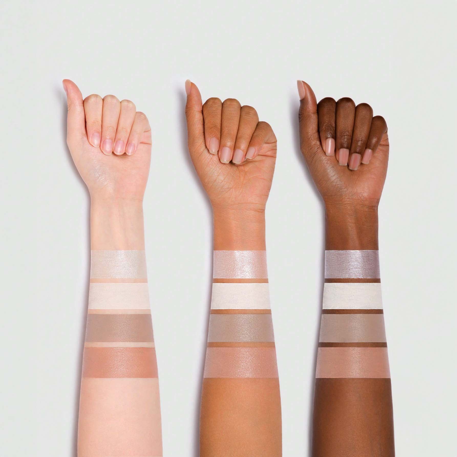 SHEGLAM قلم تحديد الوجه متعدد الألوان-قلم تحديد الوجه متعدد الألوان-غير دهني-يدوم طويلاً-هايلايتر طبيعي-متعدد الاستخدامات-ينعم الخطوط الدقيقة-تحديد الوجه كريمي وردی - Light