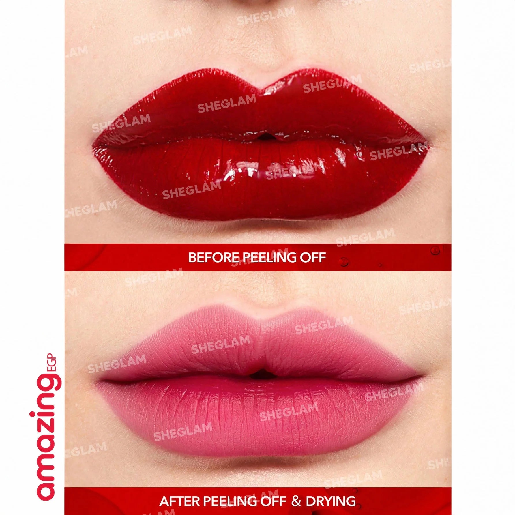 SHEGLAM صبغة الشفاه بيل توك يدوم طويلا روج صبغة شفاه غير لامعة قابلة للتقشير ملمع شفاه وشم غير لامع يدوم طويلا صبغة شفاه ملونة غير لاصقة تركيبة مقاومة للماء Pout-Sweet Dreamz | SHEGLAM shein احمر الخدود احمر شفاة ايشادو حاجب حواجب شفاه شفايف شى ان شى ك