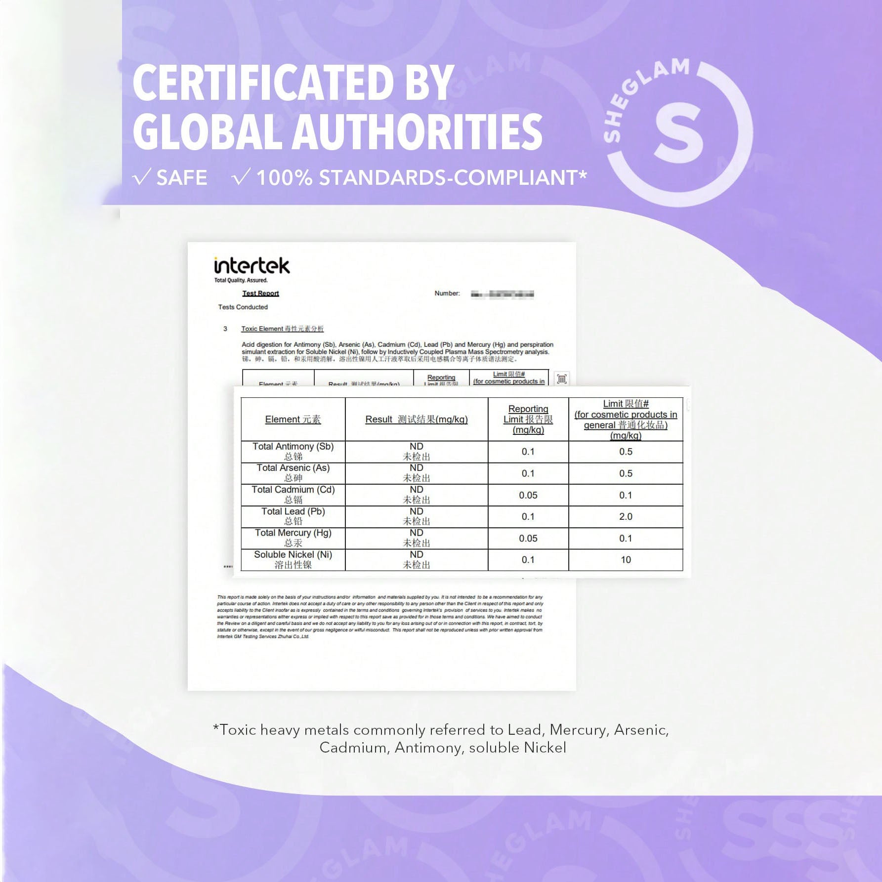 SHEGLAM لاصق رموش شفاف يدوم طويلًا خالٍ من اللاتكس - شفاف