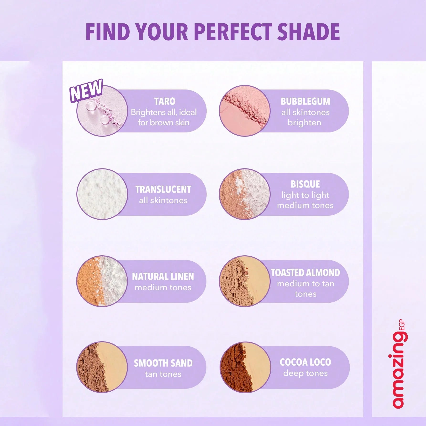 SHEGLAM بودرة تثبيت توهج مخبوزة  بودرة تثبيت سائبة تحتوي على ببتيدات مضادة للشيخوخة والكولاجين المتحلل ومضادات الأكسدة  سائبة بلمسة نهائية - القلقاس Insta-Ready Duo-Taro | SHEGLAM shein أحمر خدود سائل أحمر شفا احمر الخدود احمر خدود احمر شفاة الخدود ايشادو