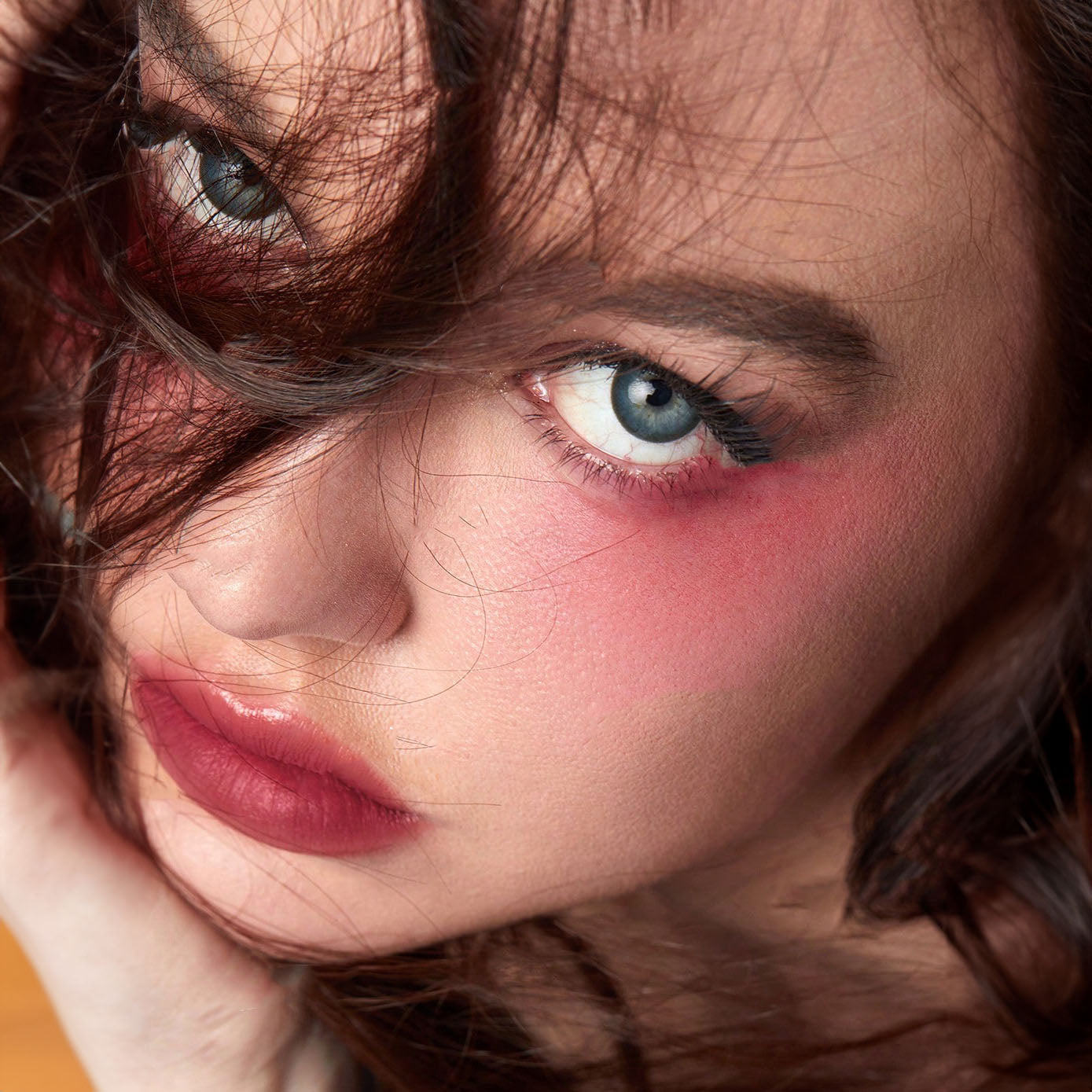 SHEGLAM | بلشر مجموعة كريم الخدود والشفاه متعدد الاستخدامات، أحمر خدود كريمي لمظهر مشرق يدوم طوال اليوم - Scarlet Sunset