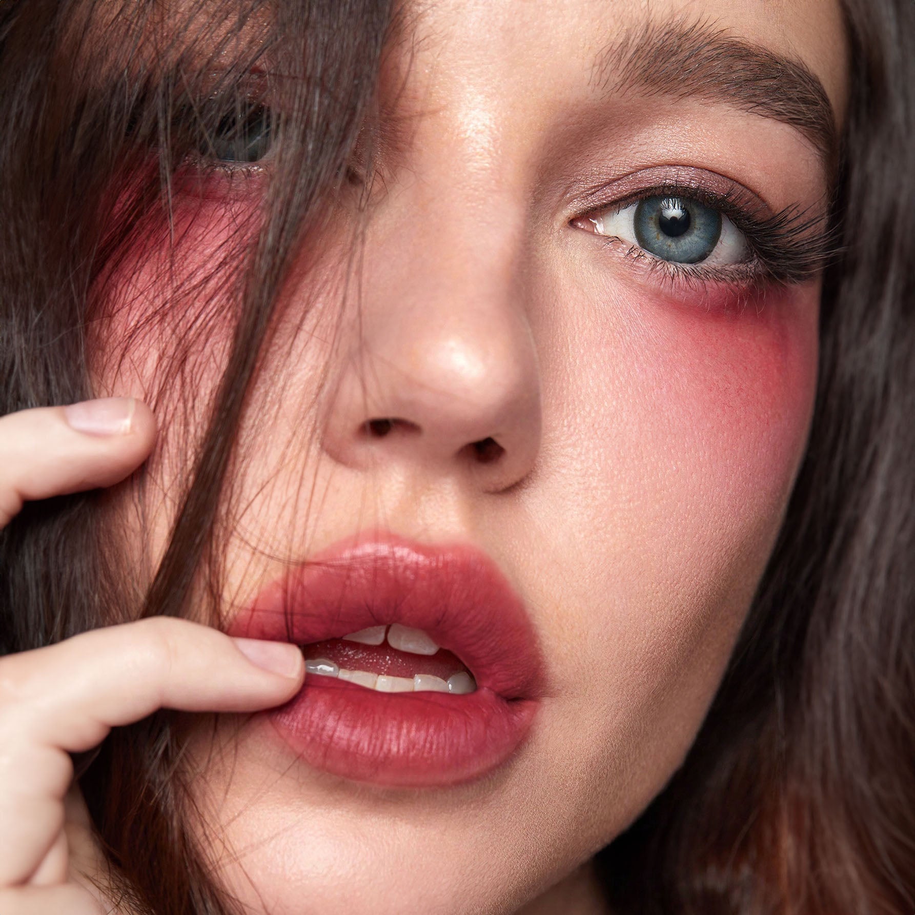 SHEGLAM | بلشر مجموعة كريم الخدود والشفاه متعدد الاستخدامات، أحمر خدود كريمي لمظهر مشرق يدوم طوال اليوم - Scarlet Sunset