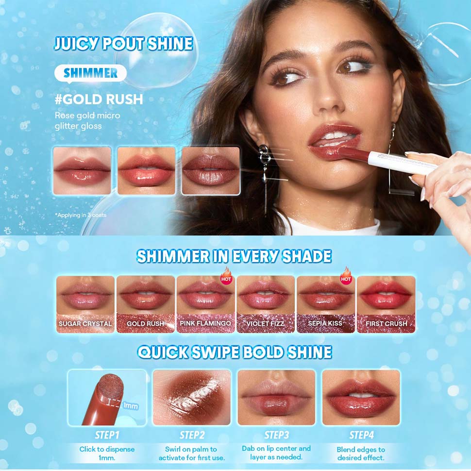 SHEGLAM ملمع شفاه لامع مثالي وممتلئ بلون بنفسجي لامع ومرطب وممتلئ ومصل شفاه مغذي وممتلئ غير لاصق وأحمر شفاه بزيت جوز الهند ومستحضرات تجميل الشفاه ومغذي يدوم طويلا ولامع للعناية بالشفاه ملون للعناية بالشفاه | Violet Fizz