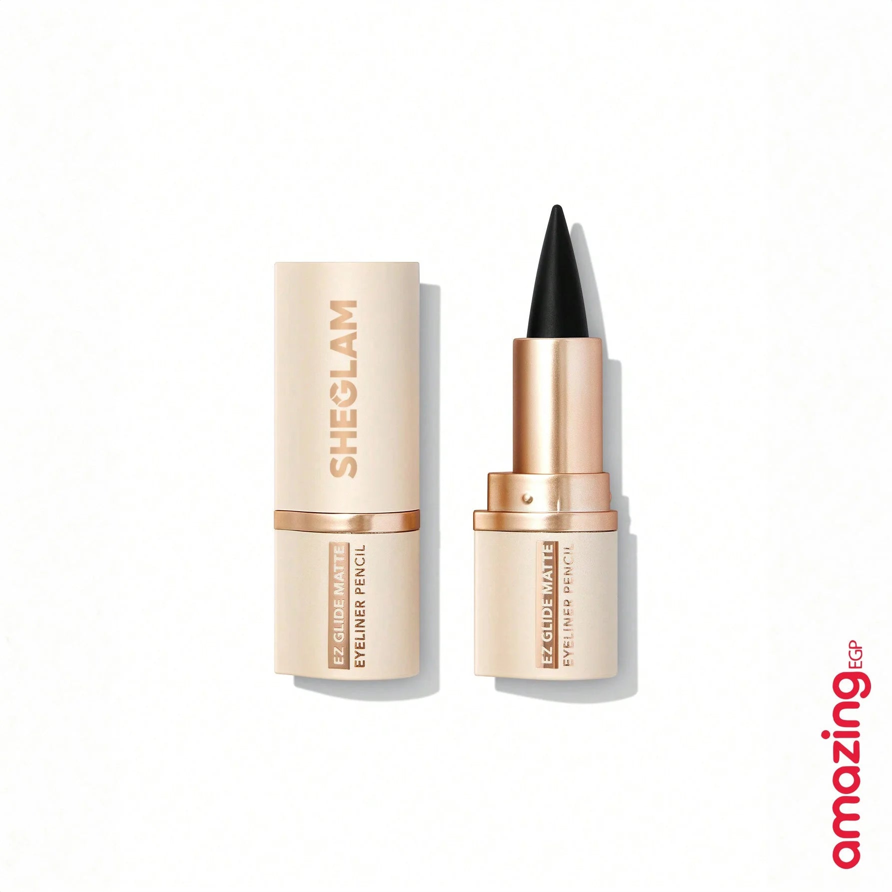 SHEGLAM قلم تحديد العيون غير اللامع من إي زي جلايد قلم كحل قلم تحديد عيون مقاوم للماء ويدوم طويلا مقاوم للتلطخ لمسة نهائية مات | Eyeliner SHEGLAM shein الرموش ايرلنير ايشادو رموش شى ان شى كلام ظل عيون فرشاة قلم كحل كحل ماسكارا مستحضرات التجميل مسكارا م