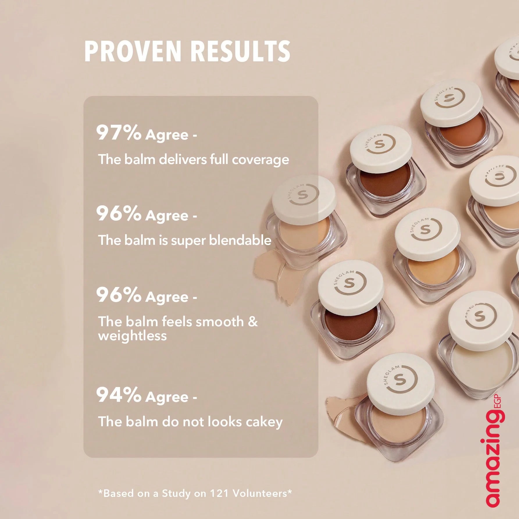 SHEGLAM كريم اساس كونسيلر قوي يدوم طويلا كونسيلر خفيف الوزنمصحح كونسيلر ناعم غير لامع مقاوم للماء يدوم طويلا لتغطية البقع الداكنة والهالات تحت العين - لون بشرة nude | SHEGLAM shein ايشادو جليتر حاجب حواجب شى ان شى كلام شي ان شي جلام ظل عيون فرشاة كونتور